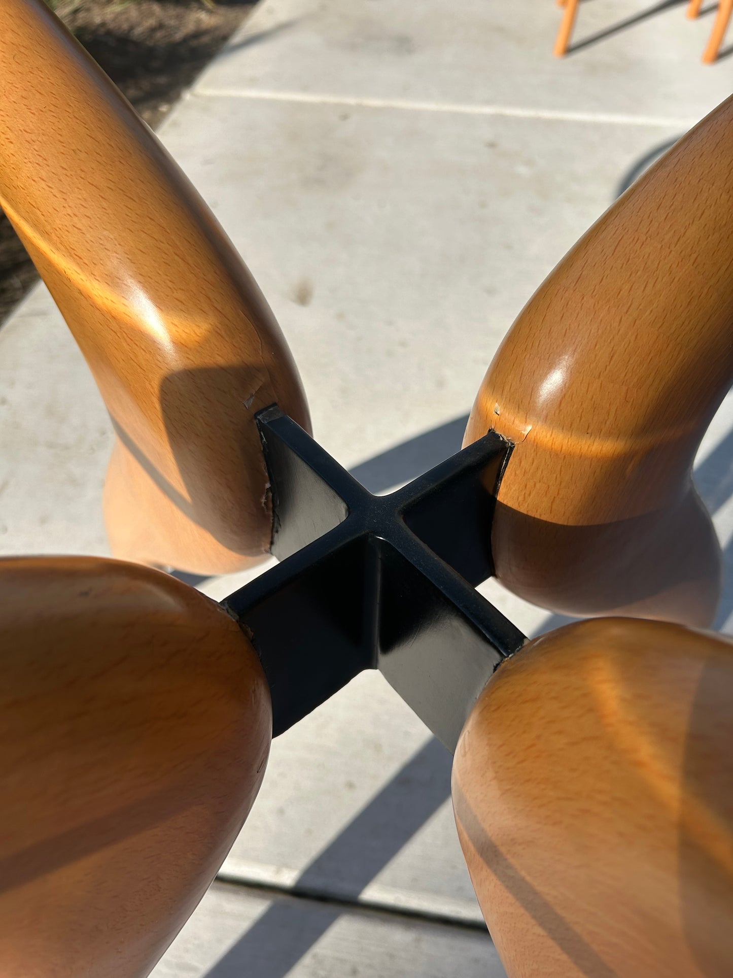 Vintage Italian Sculptural Dining Set, circa 1980s