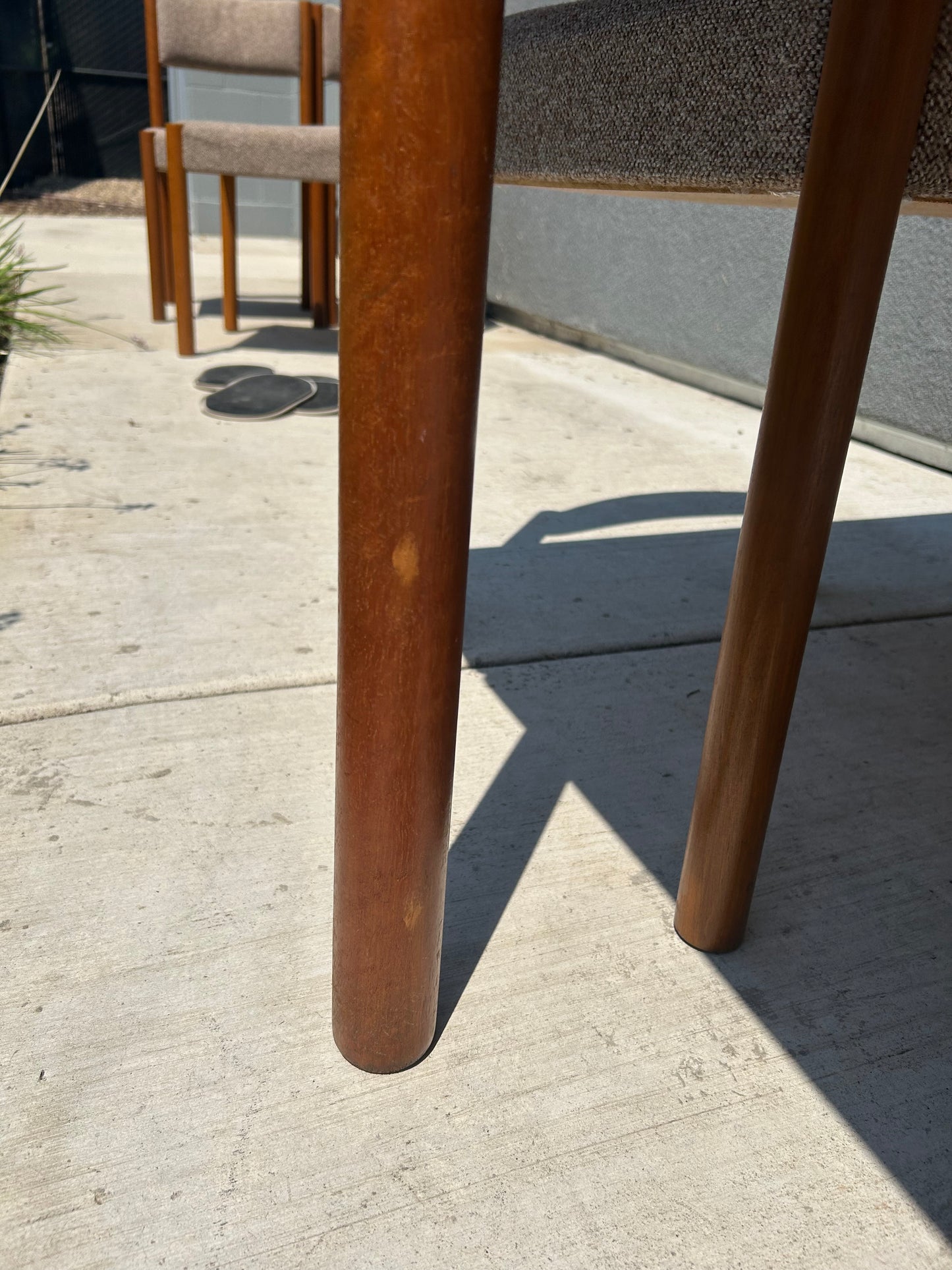 Teak Extendable Danish Style Dining Table, Circa 1980s