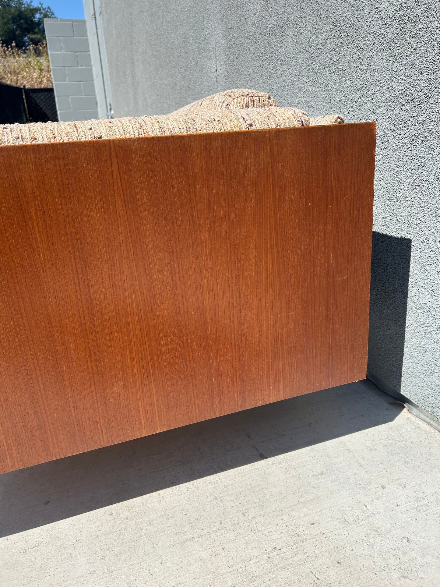 Rare Danish Teak Cased 3 Seater Sofa by Komfort, Circa 1960s
