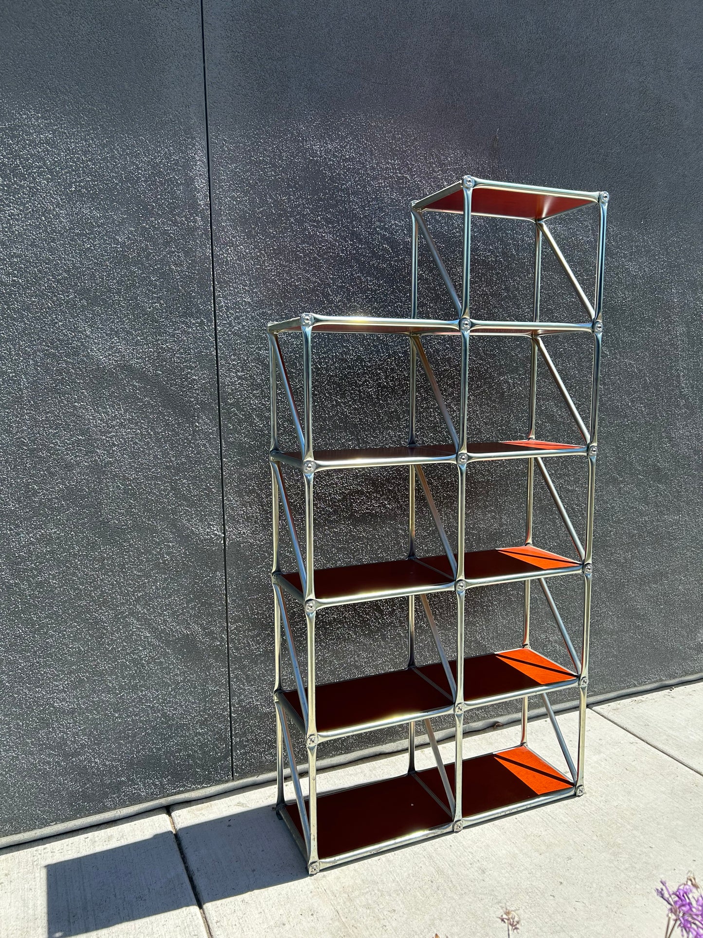 Assymetrical Model 180 Shelf System, Made in Germany by Jürg Steiner, Circa 1980s