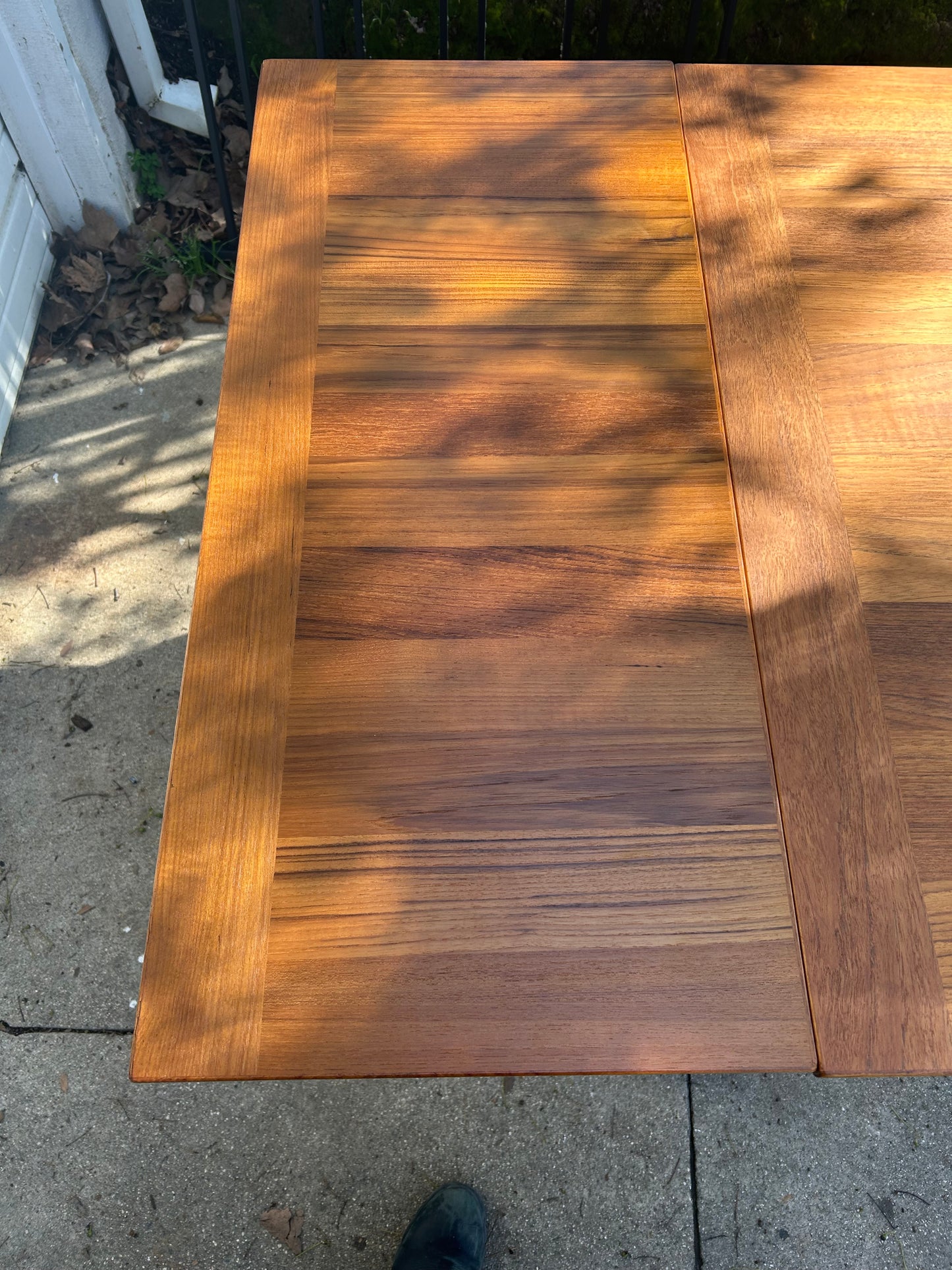 Danish Teak Petite Expandable Dining Table