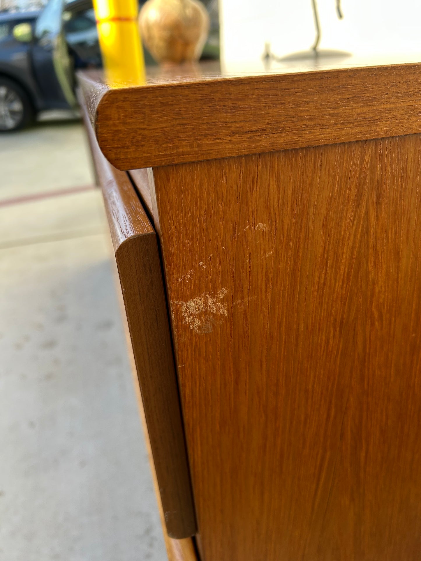 Danish Modern Teak 6 Drawer Dresser, Circa 1990s