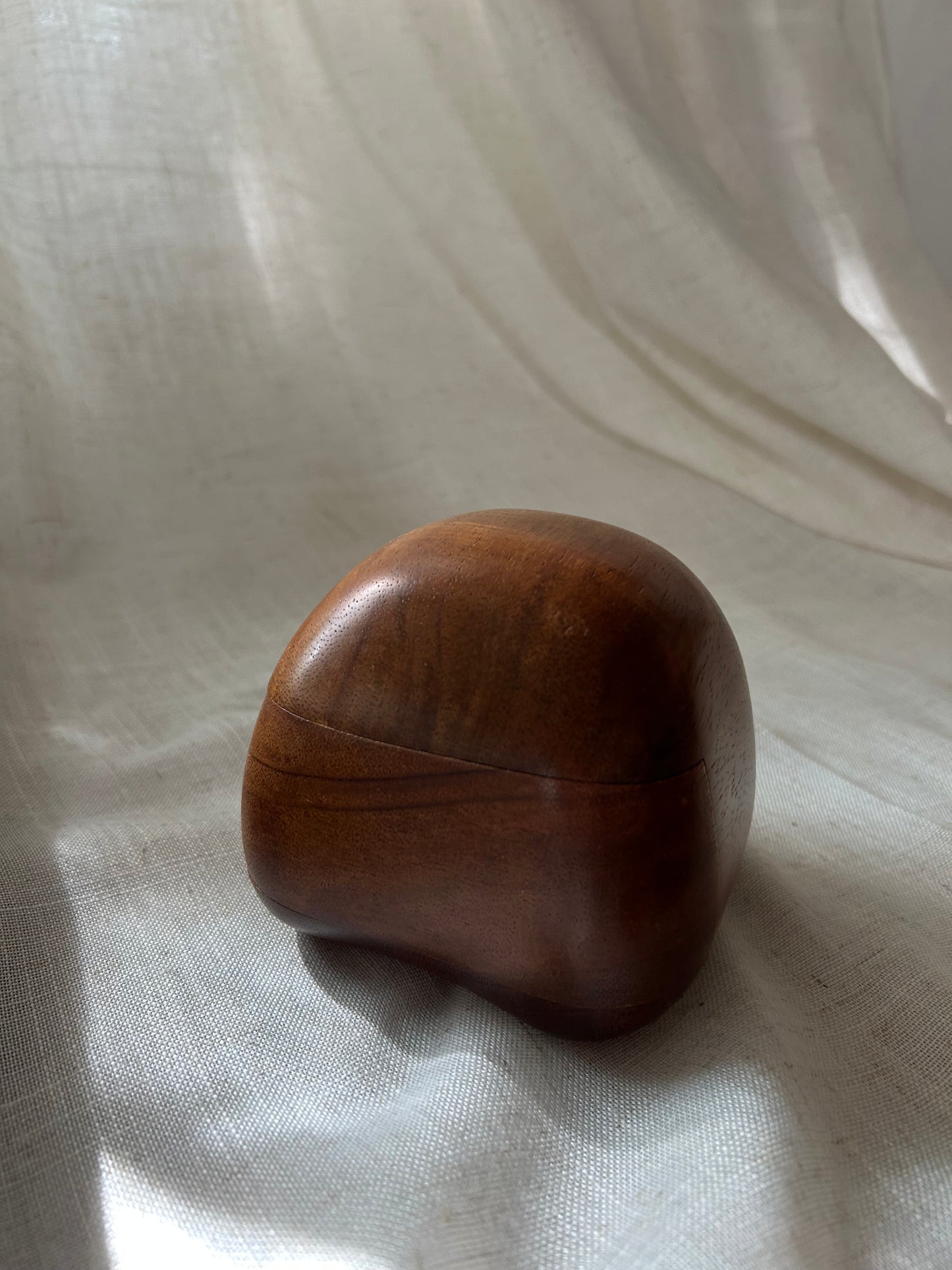 Vintage Dean Santner Wood Craft Jewelry Box, Made in California