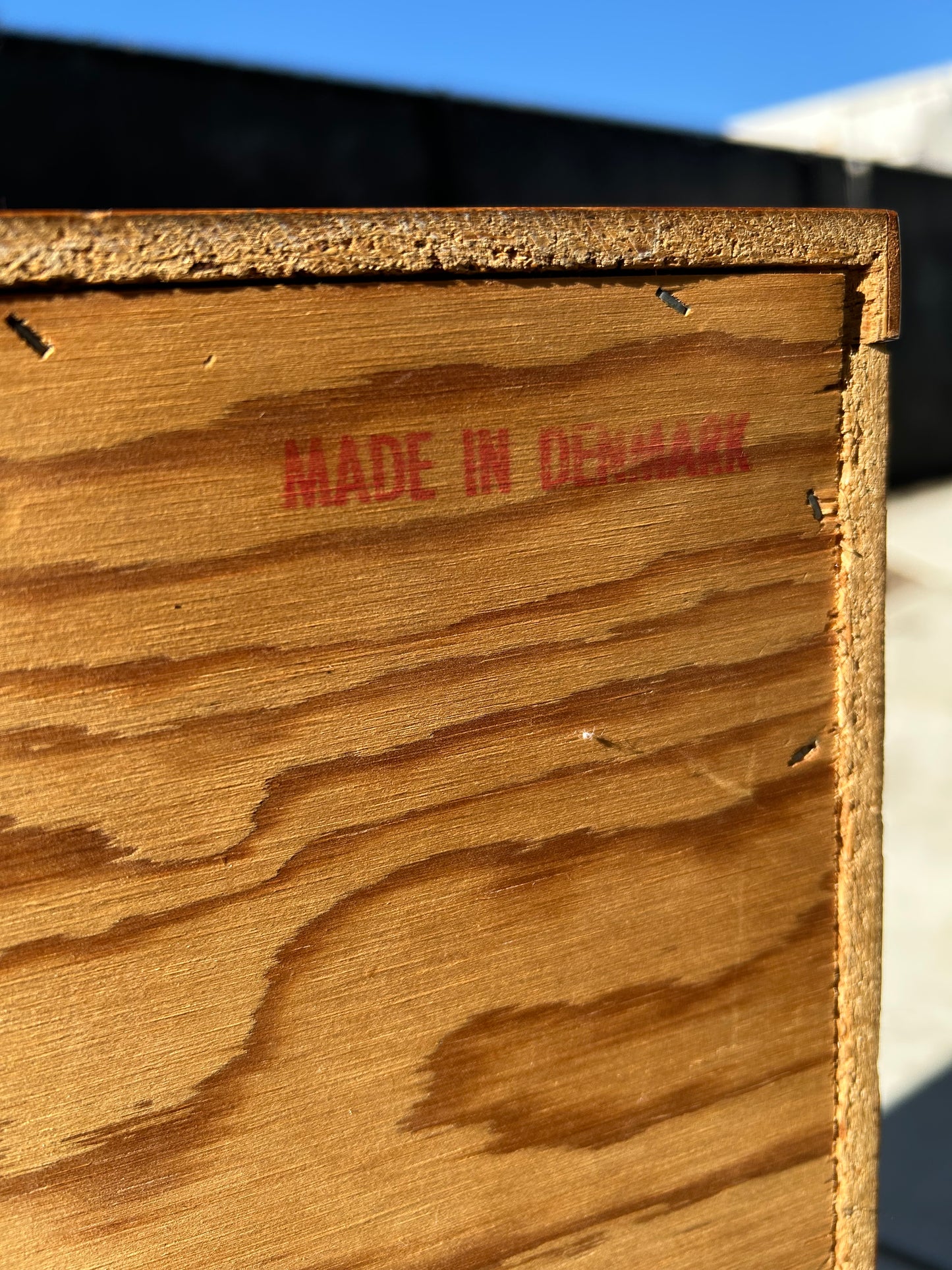 Danish Teak Tambour-Door Filing Cabinet, Circa 1960s