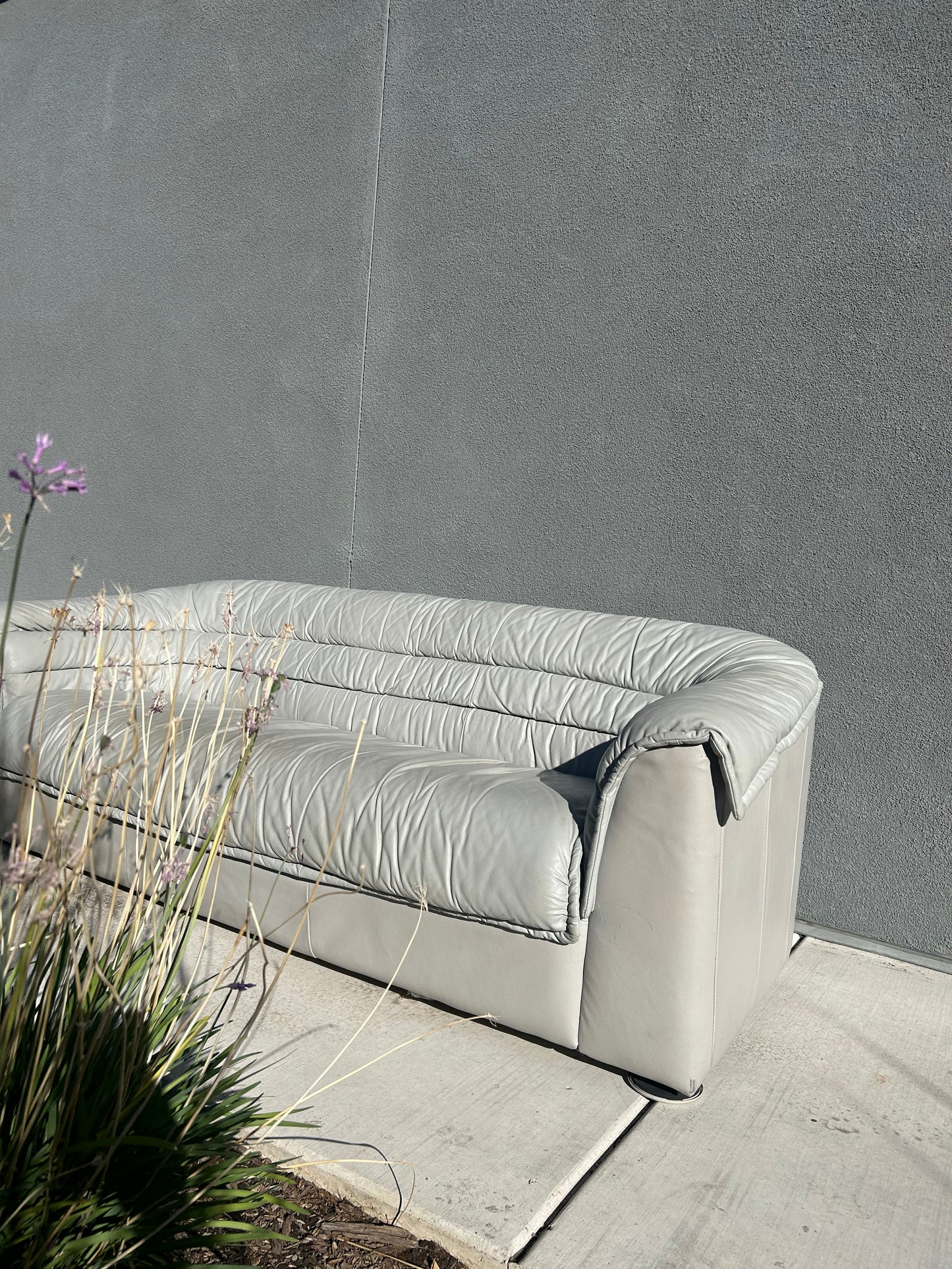 Salotti Natuzzi 3-Seater Leather Sofa