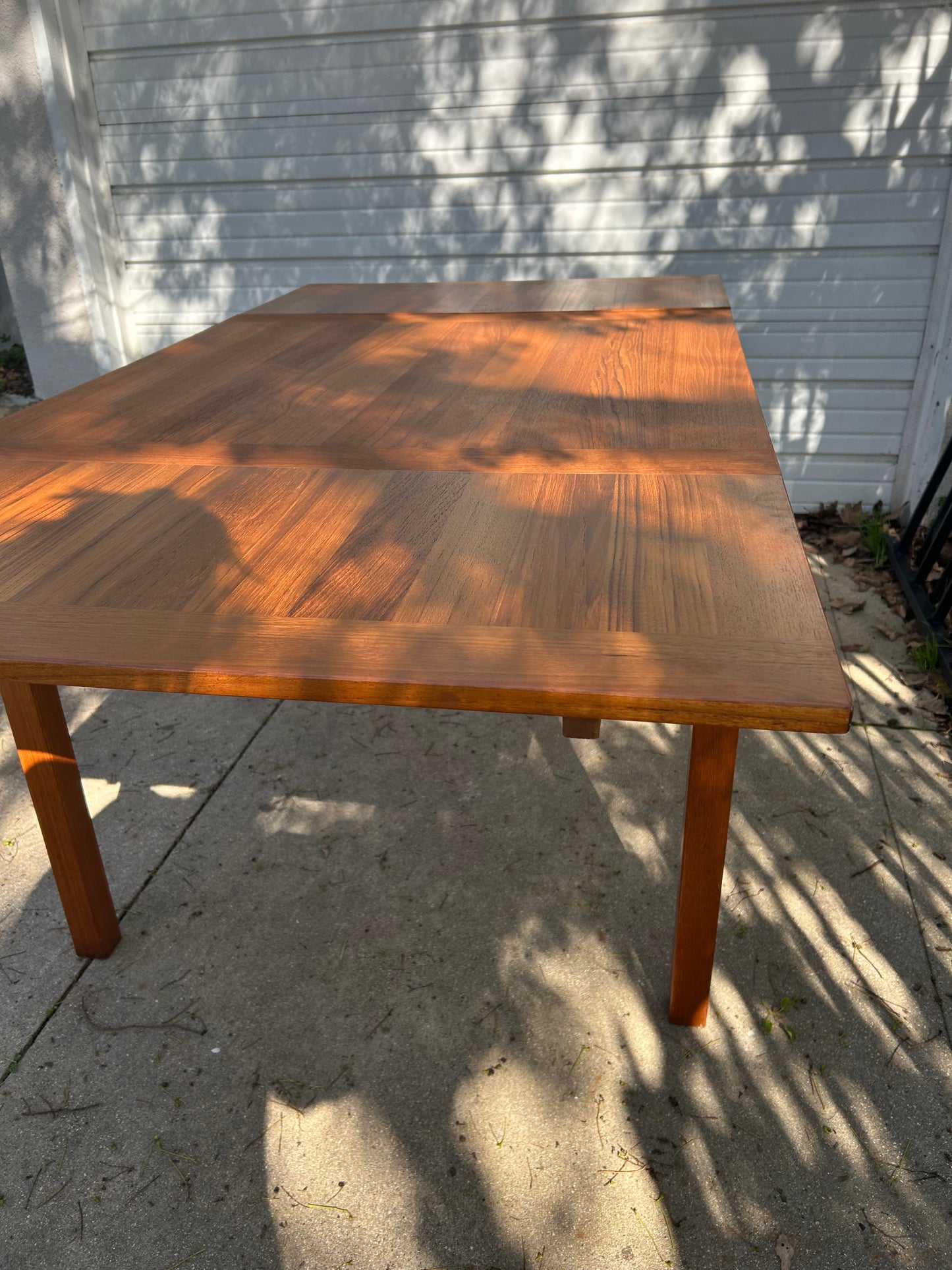 Danish Teak Petite Expandable Dining Table