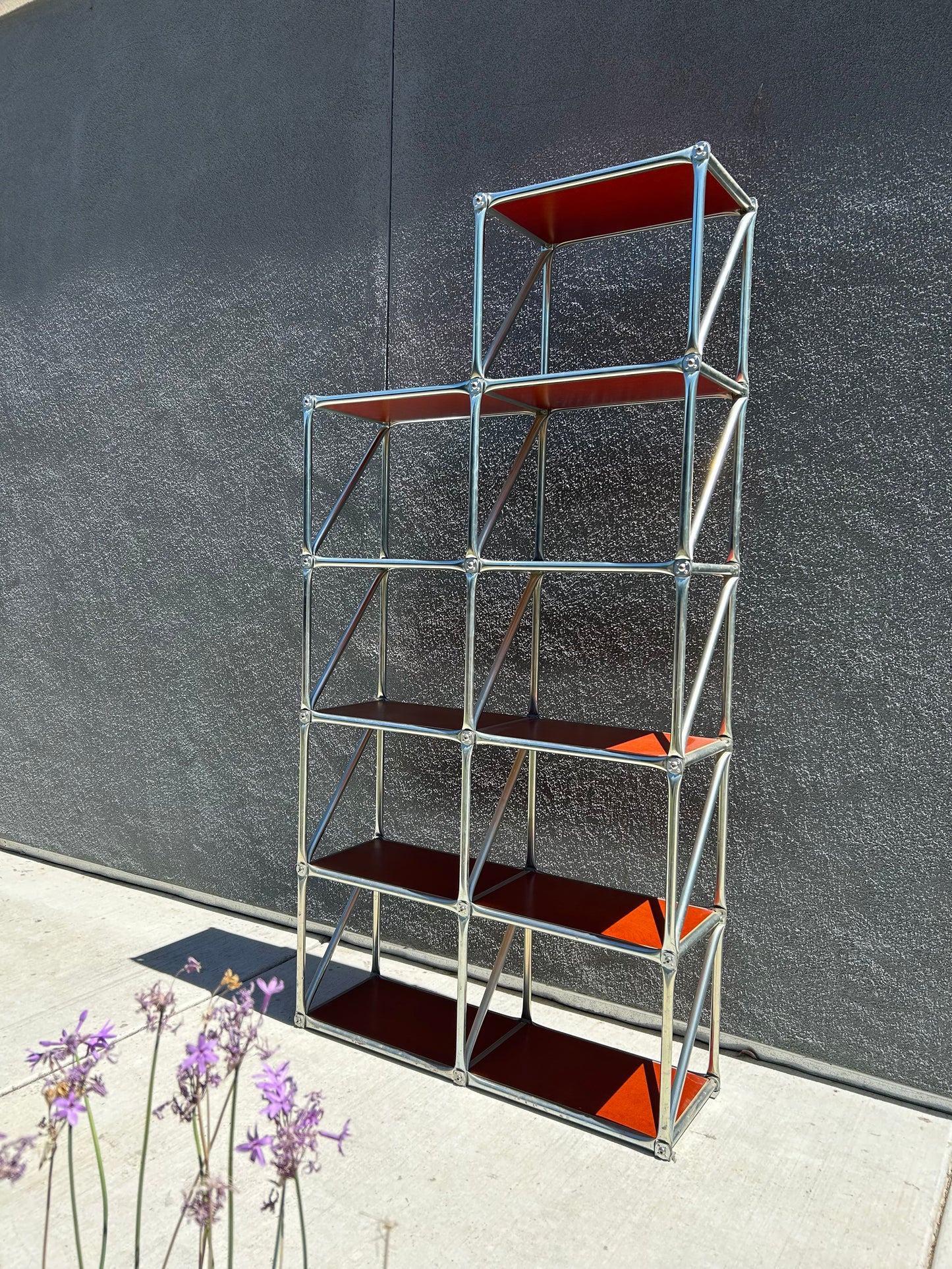 Assymetrical Model 180 Shelf System, Made in Germany by Jürg Steiner, Circa 1980s