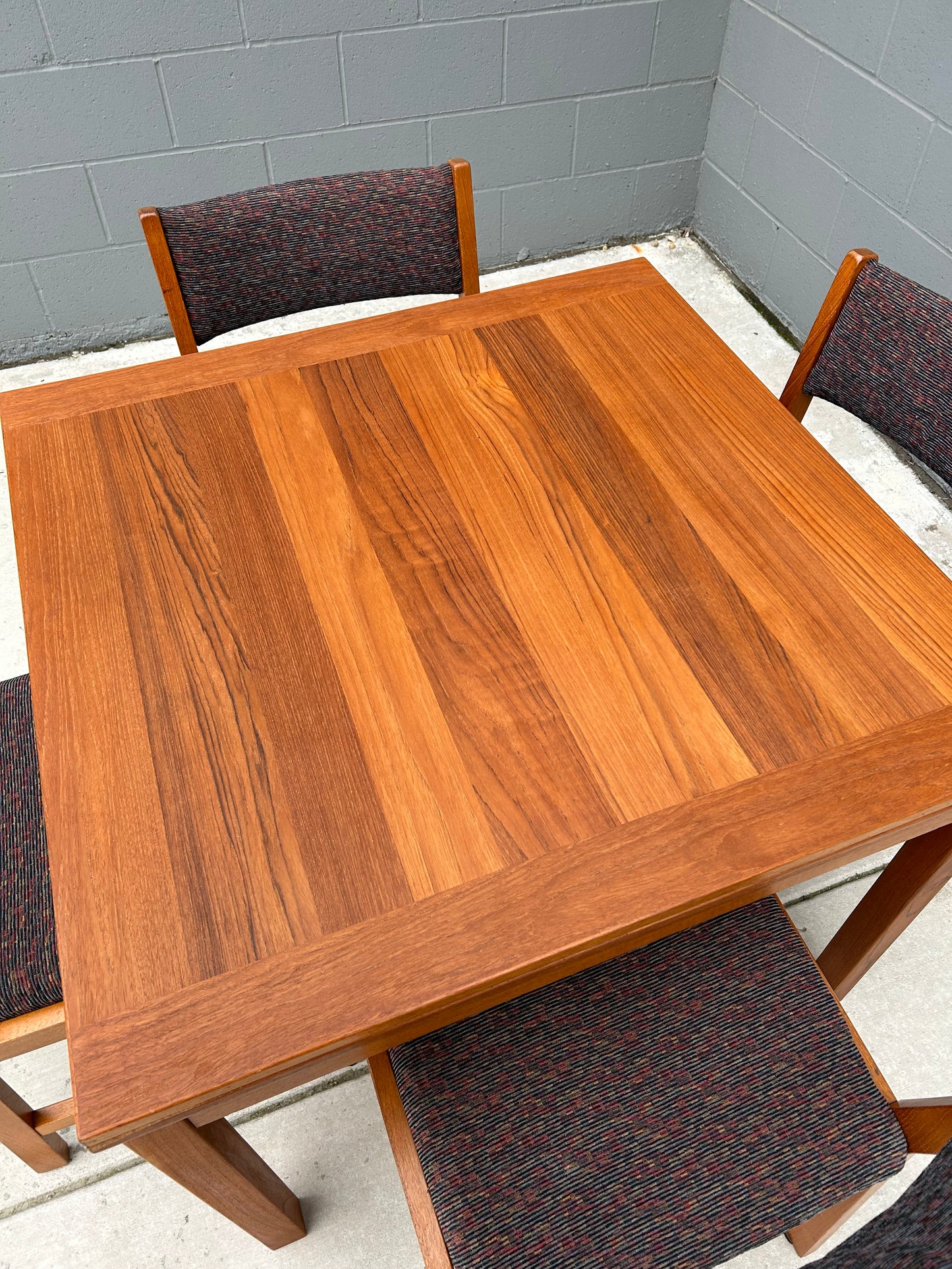 Danish Teak Petite Expandable Dining Table