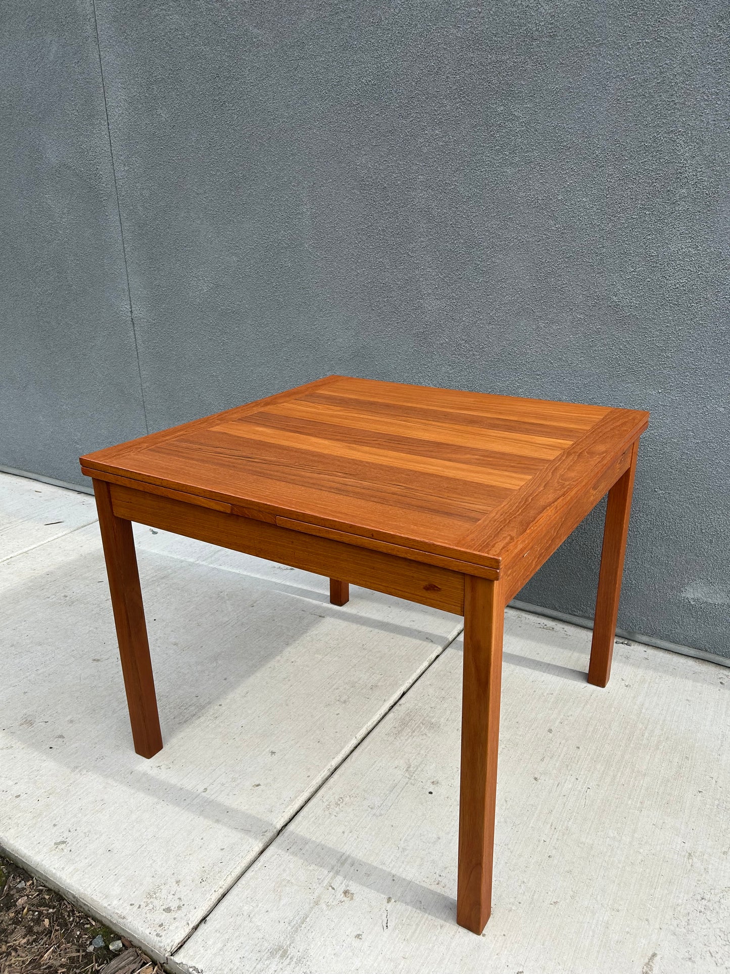 Danish Teak Petite Expandable Dining Table