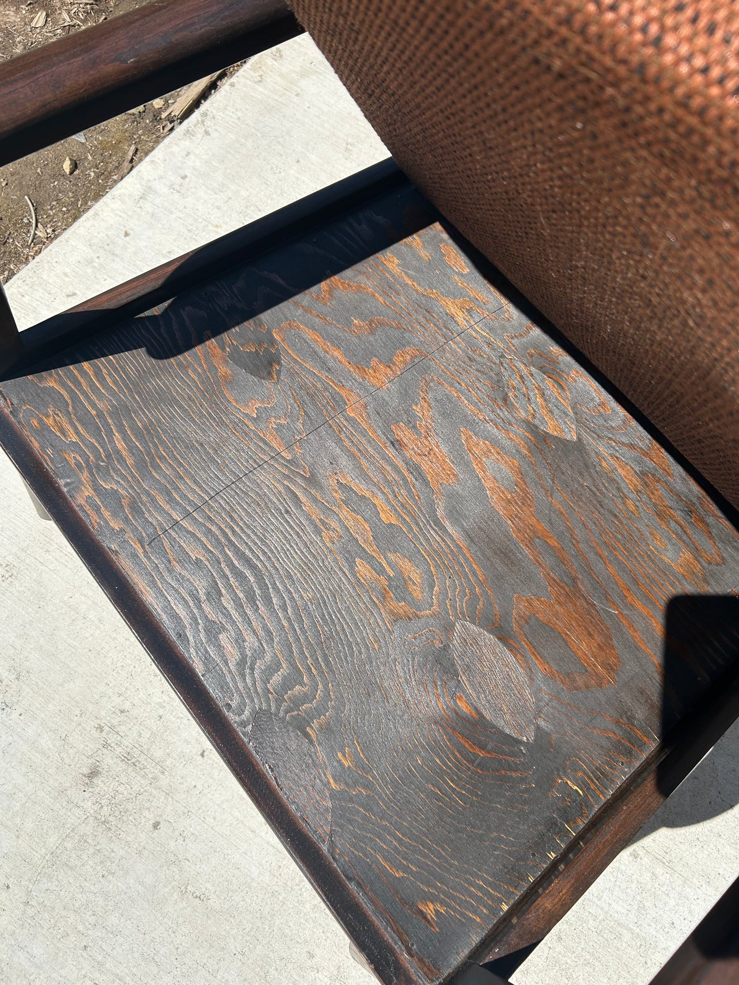 Mid Century Modern Walnut Lounge Chair, Circa 1960s