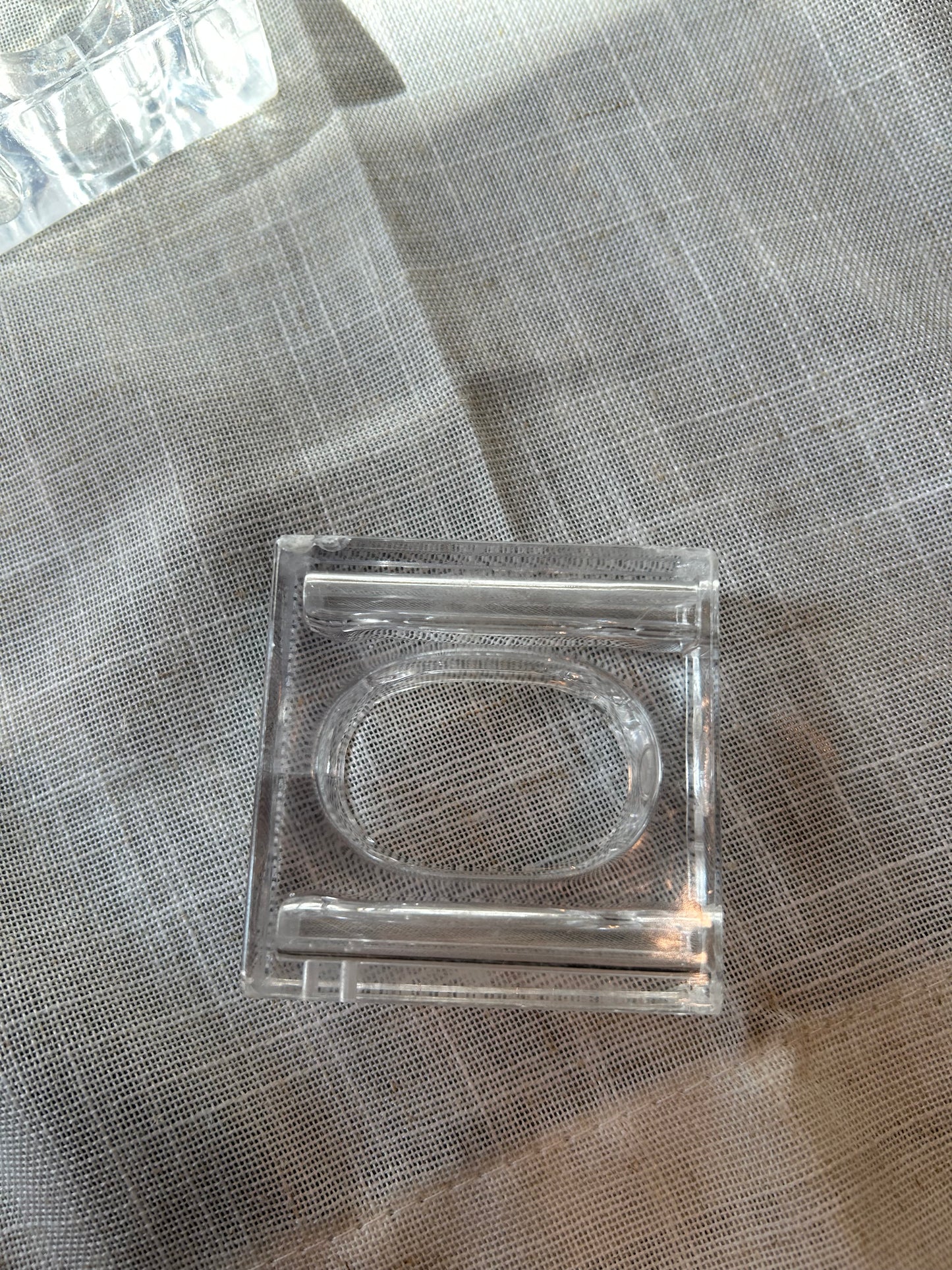 Set of 8 Vintage Lucite Napkin Holders