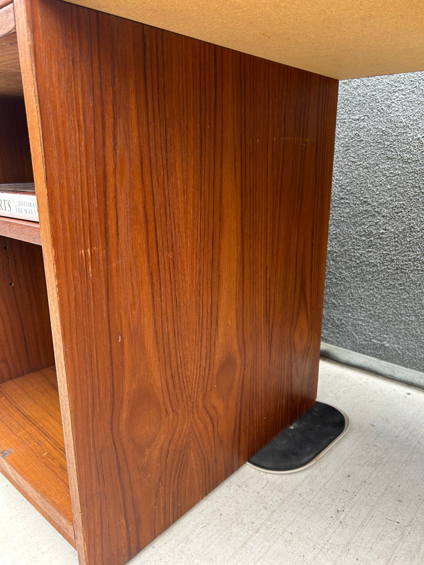 MCM Danish Teak Modular Credenza, Corner Desk or Media Console, Circa 1970s