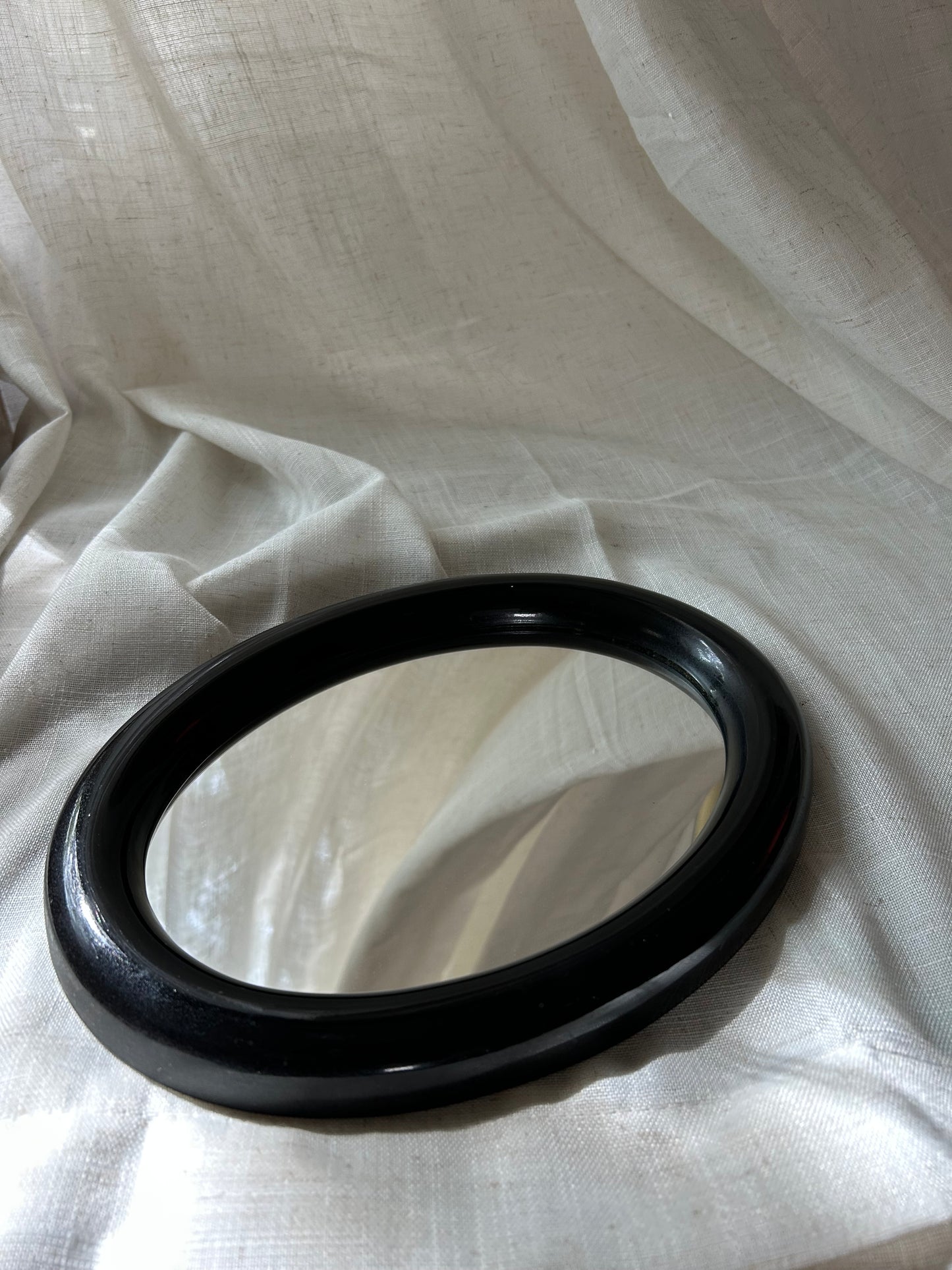 Vintage Takahashi San Francisco Oval Mirror, Made in Japan, Circa 1960s