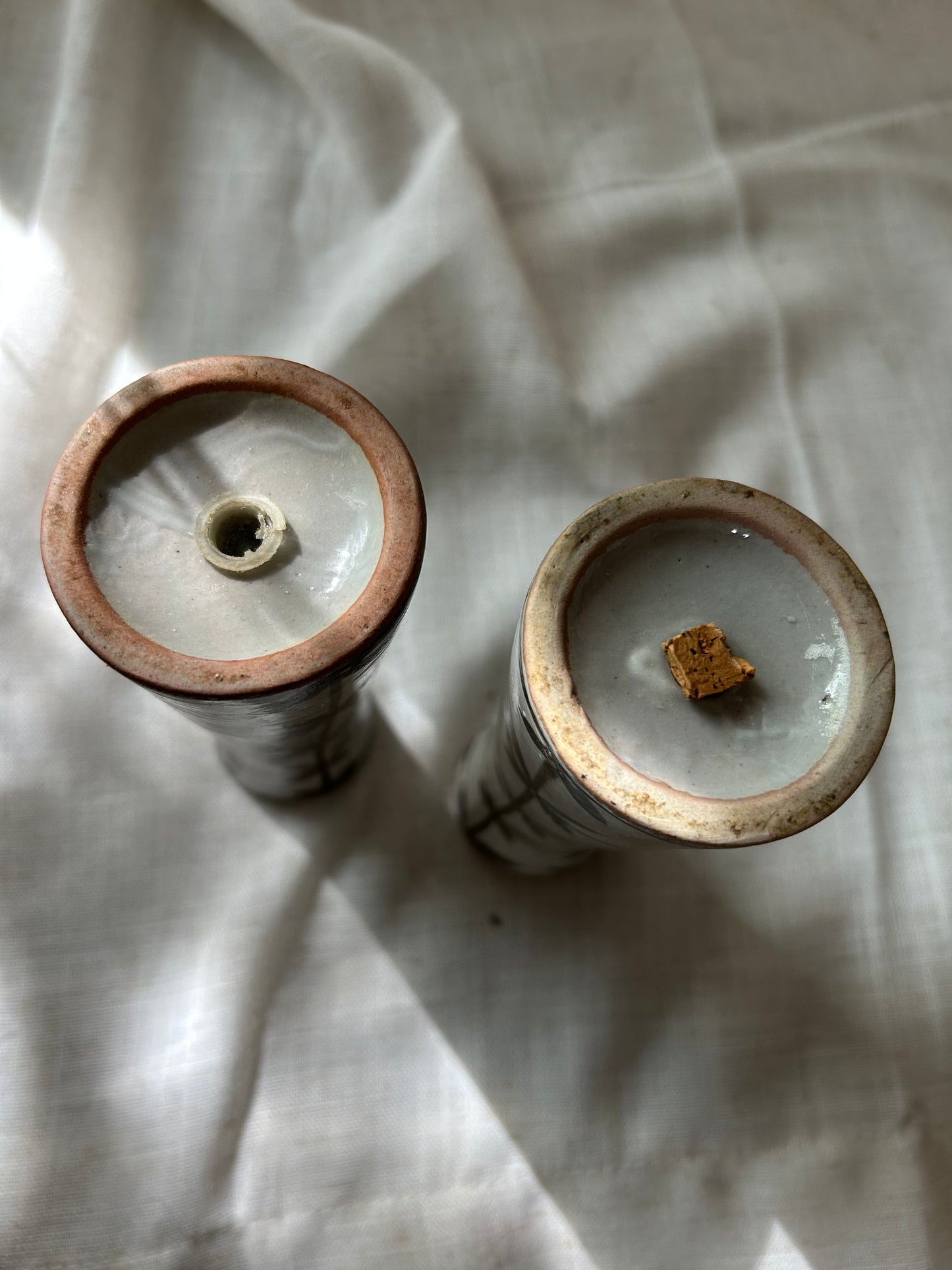 MCM Ceramic Salt and Pepper Shakers