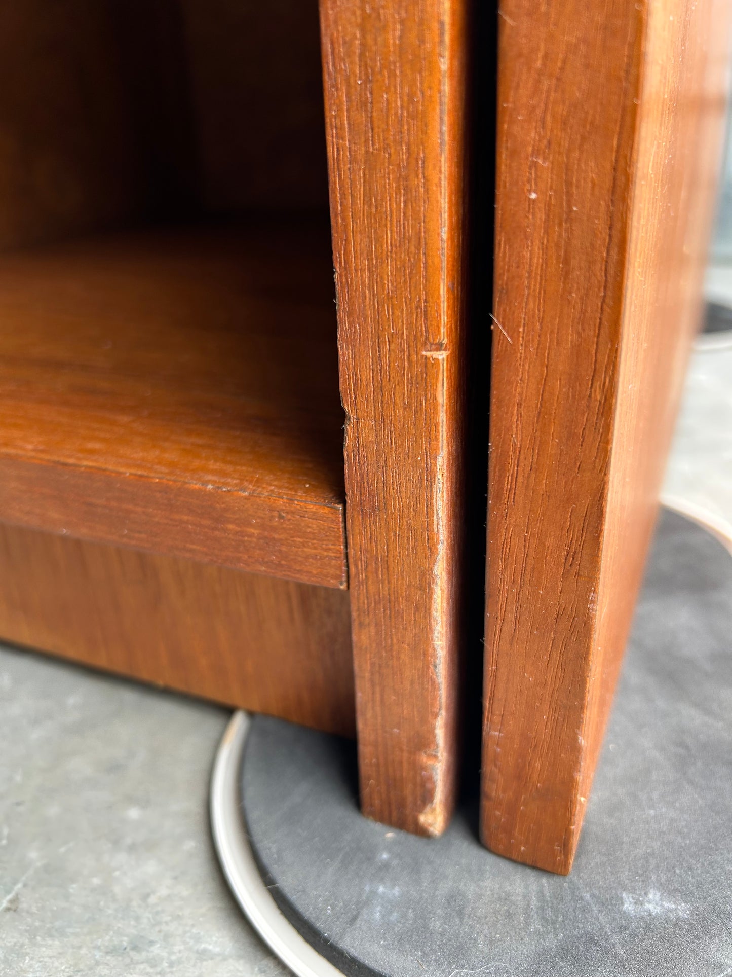MCM Danish Teak Modular Credenza, Corner Desk or Media Console, Circa 1970s