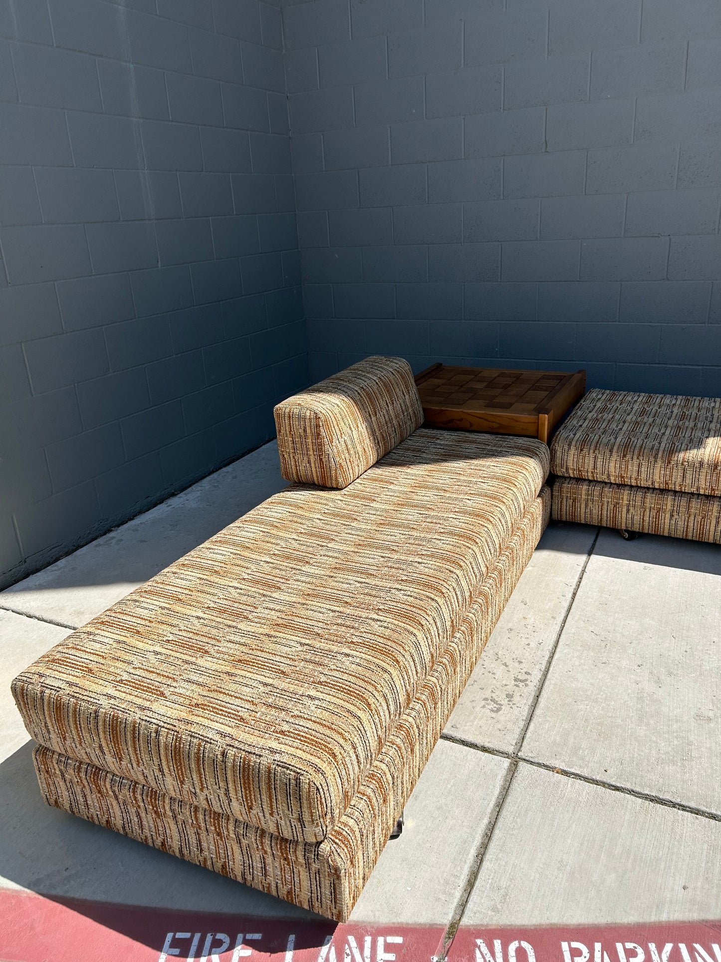 Mid-Century Modular L-Shaped Sofa or Daybeds, Circa 1960s