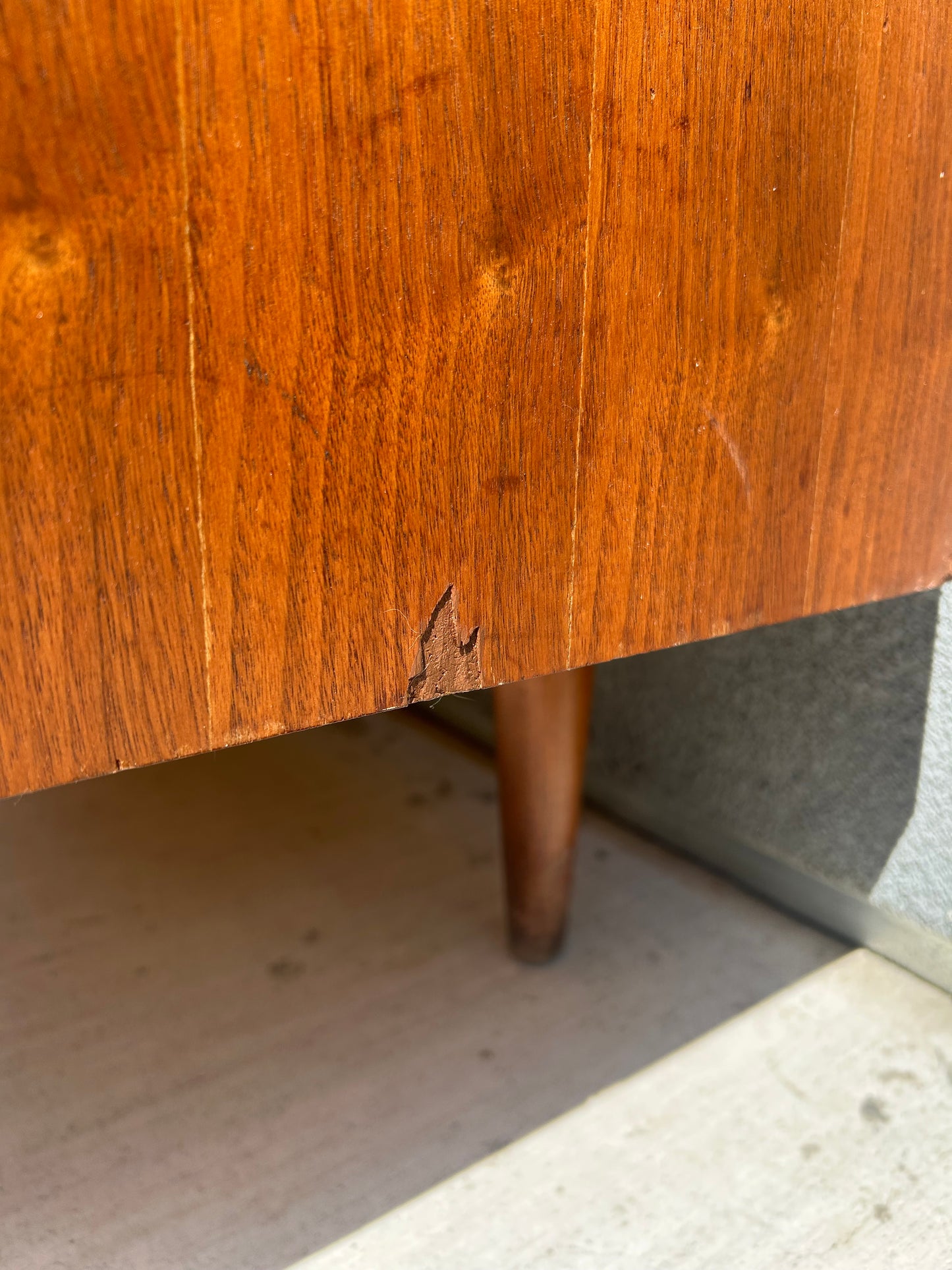 Danish Style Mid Century American Credenza Sideboard, Circa 1960s