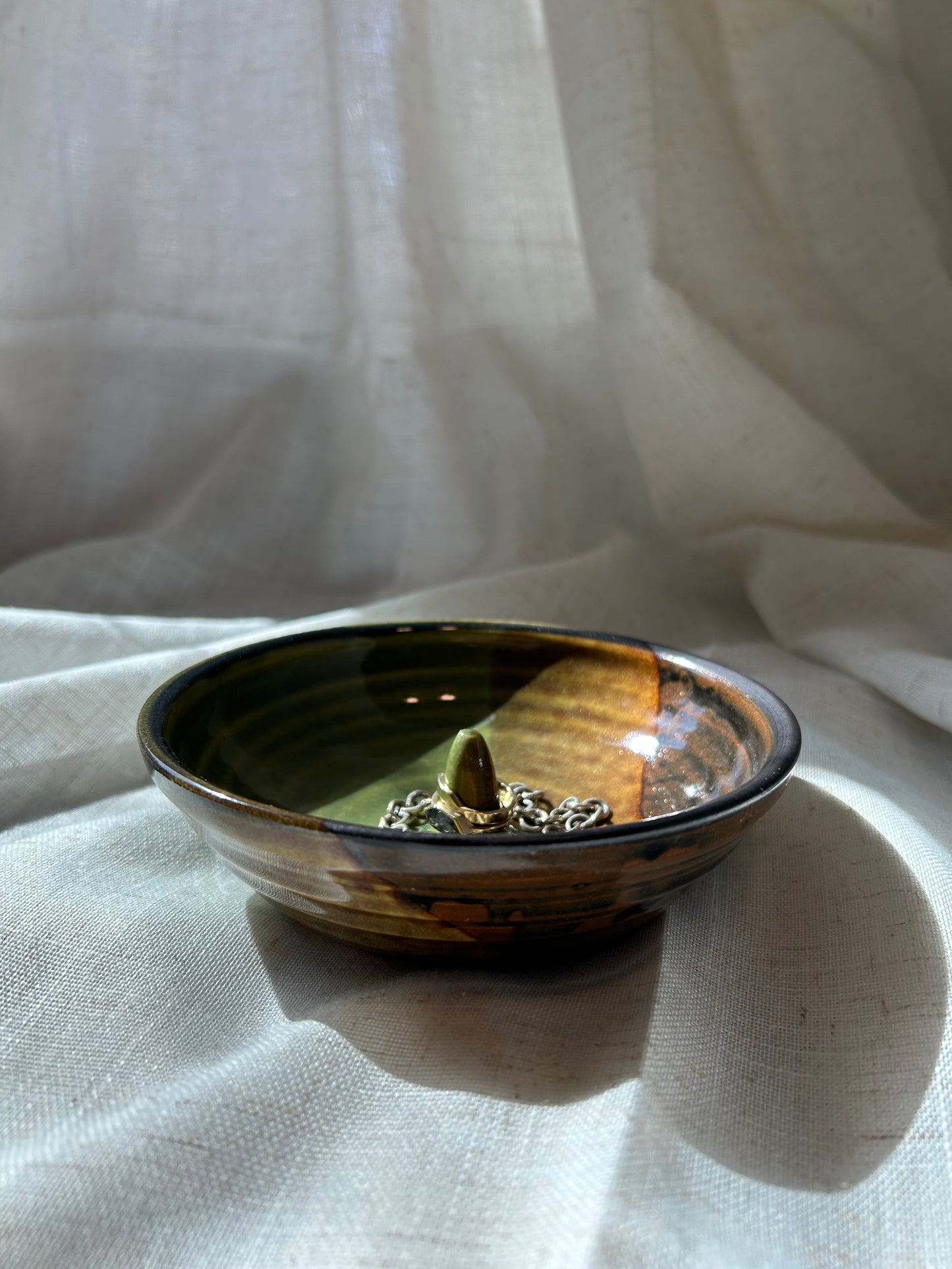 Handmade Ceramic Ring Jewelry Dish