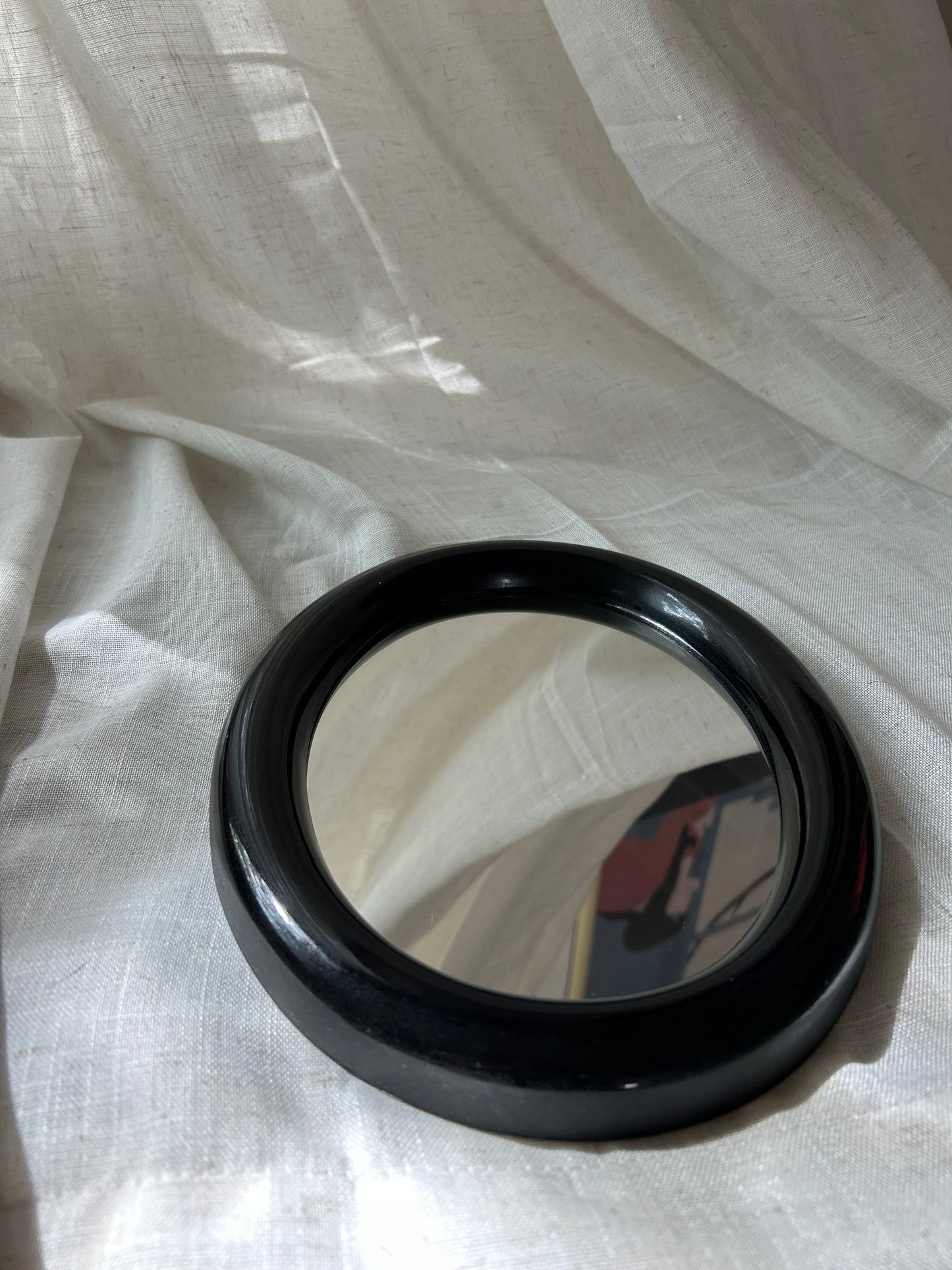 Vintage Takahashi San Francisco Oval Mirror, Made in Japan, Circa 1960s