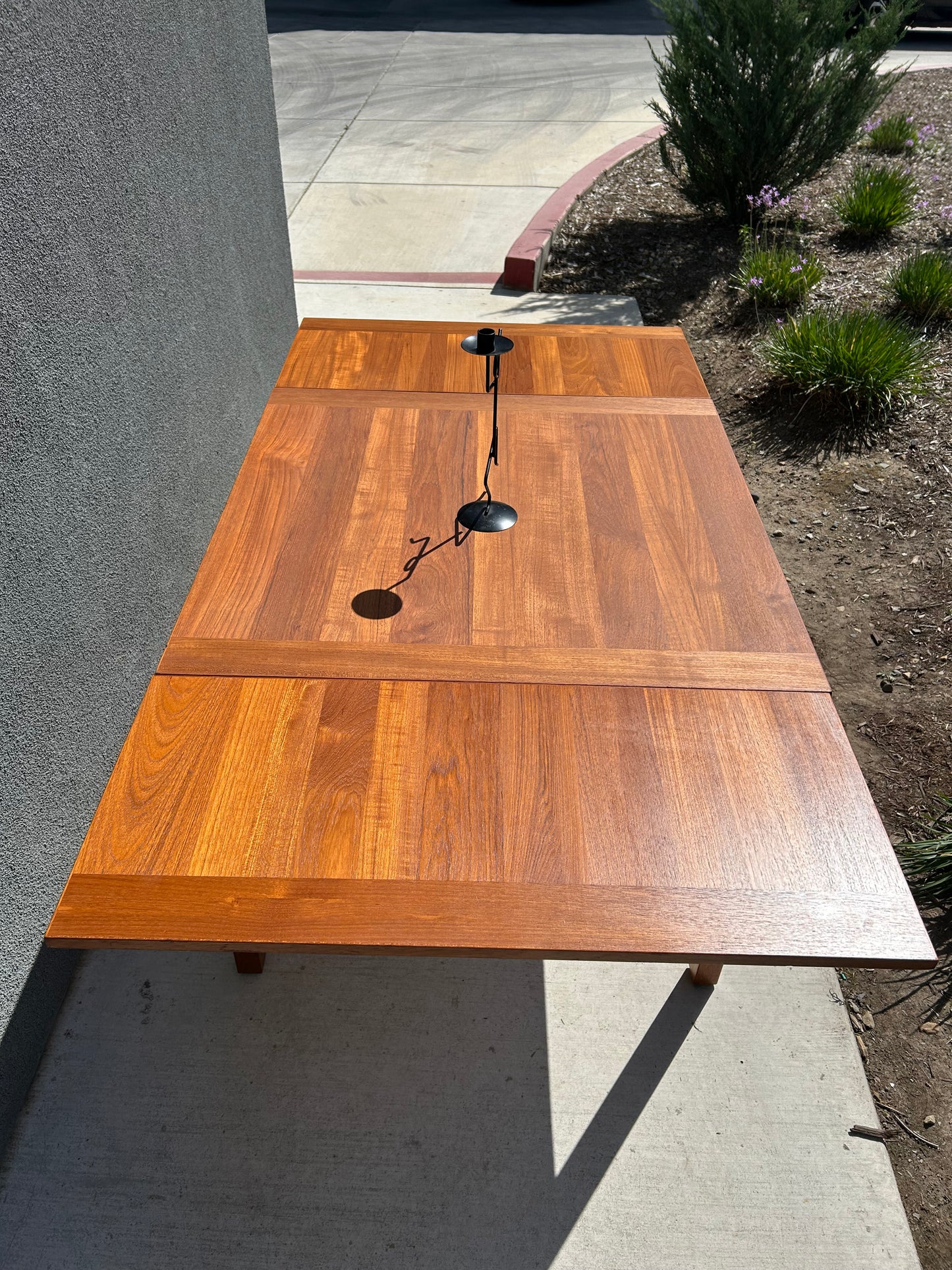 MCM Danish Teak Extendable Dining Table