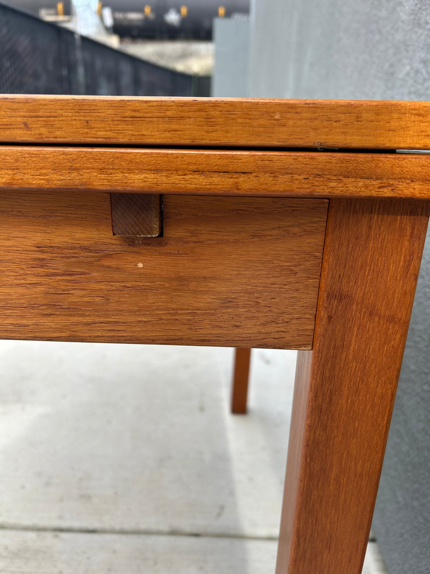 Danish Teak Petite Expandable Dining Table
