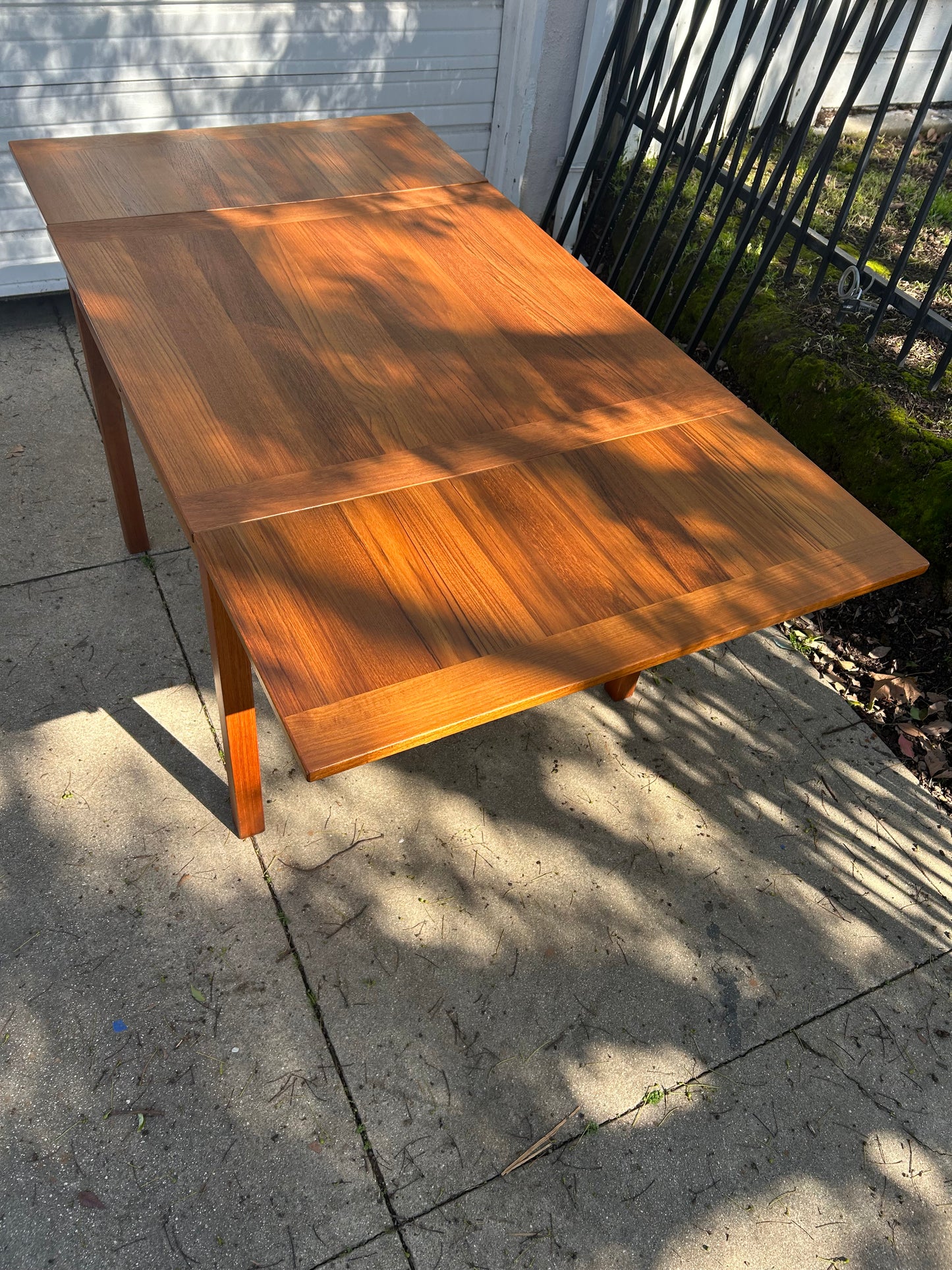 Danish Teak Petite Expandable Dining Table