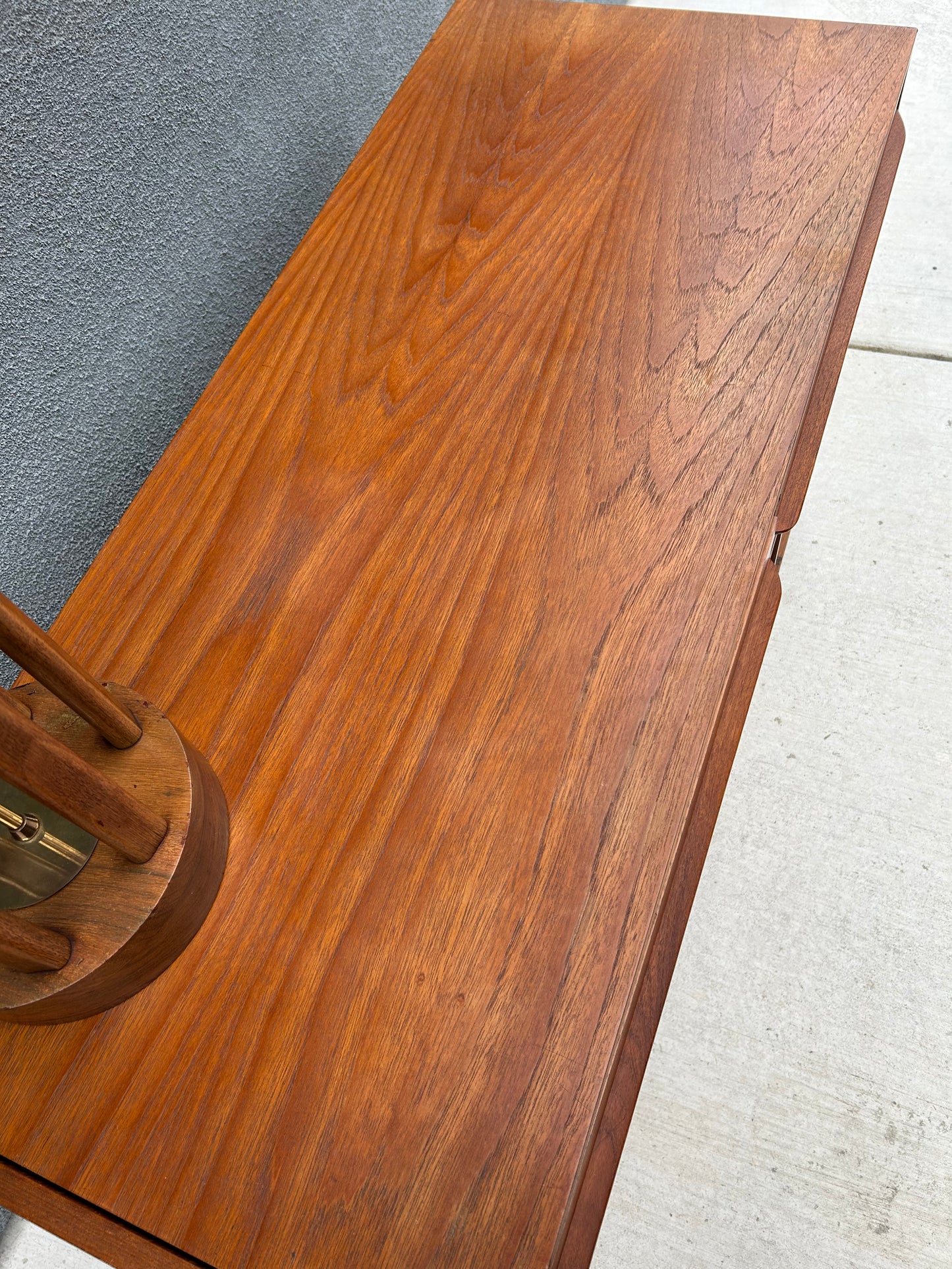 MCM Danish Teak Modular Credenza, Corner Desk or Media Console, Circa 1970s