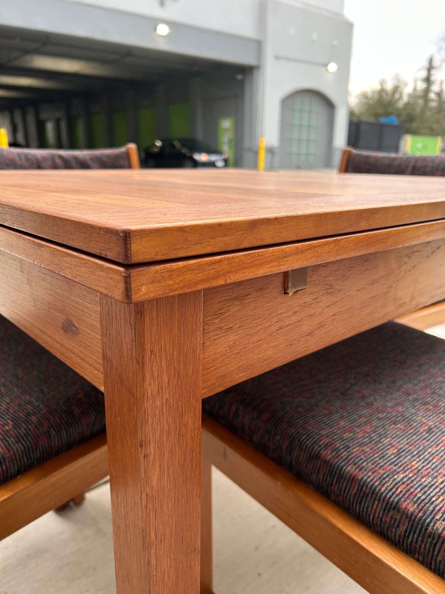 Danish Teak Petite Expandable Dining Table