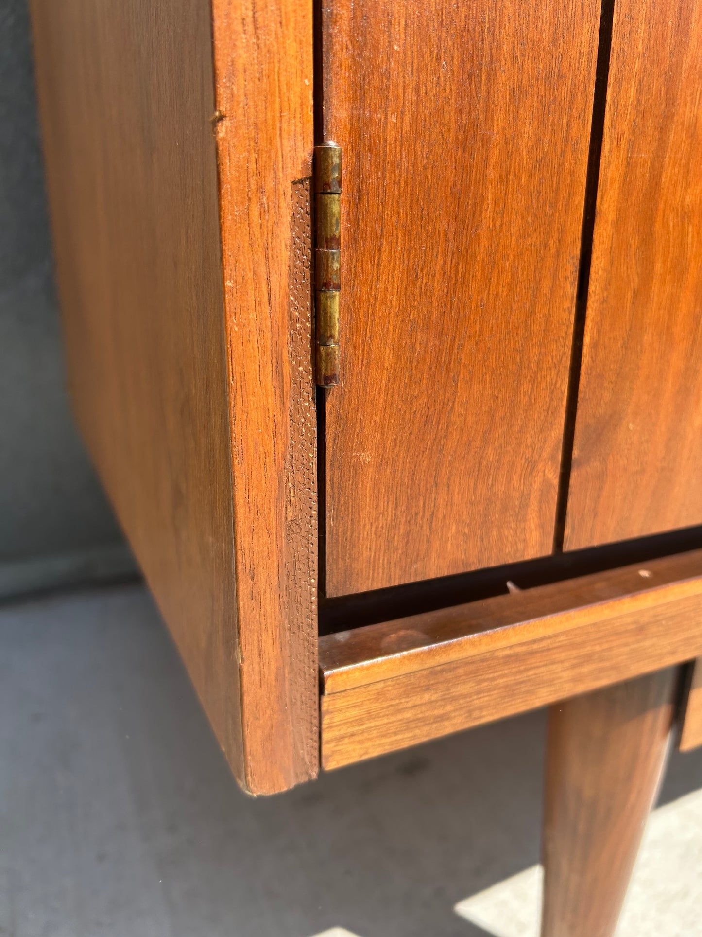 Danish Style Mid Century American Credenza Sideboard, Circa 1960s