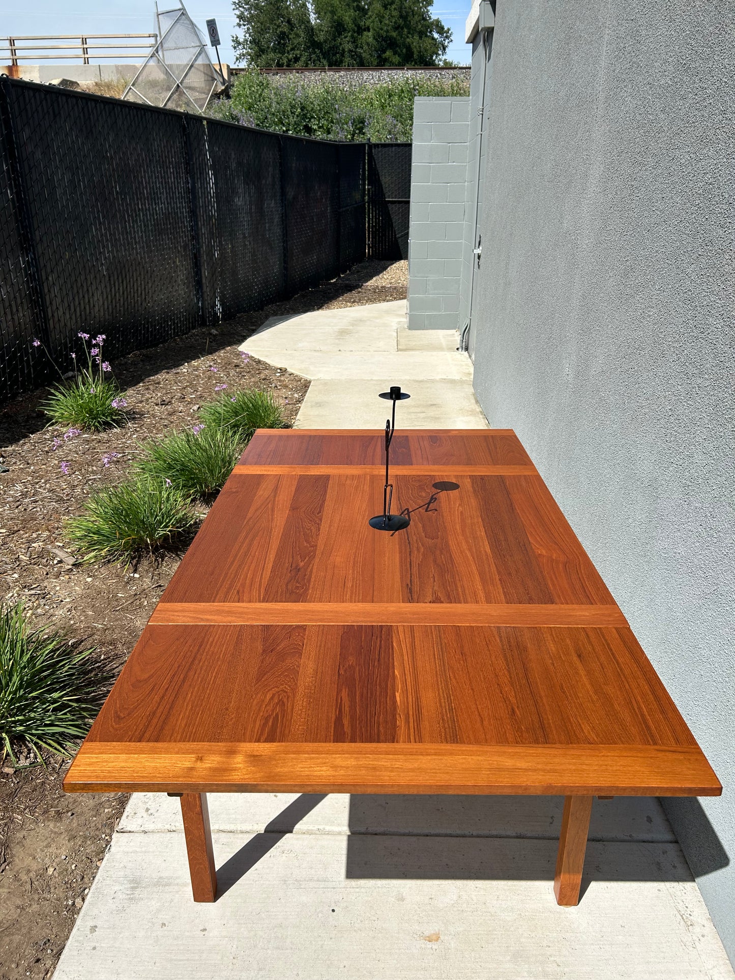MCM Danish Teak Extendable Dining Table
