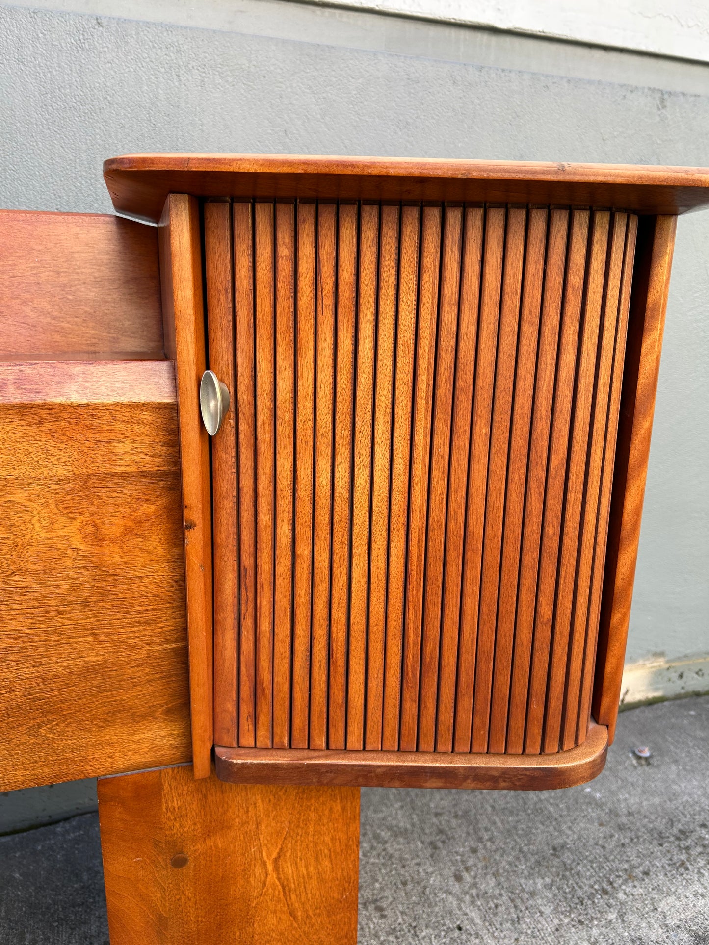 Heywood Wakefield Mid-Century Cadence Full Headboard, circa 1950s