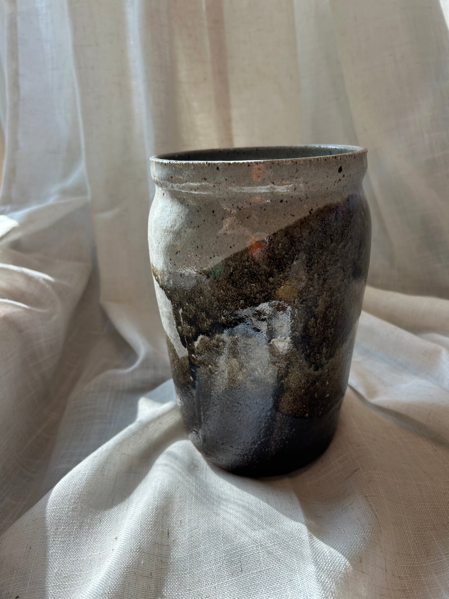 Handmade Abstract Ceramic Pottery, Vase