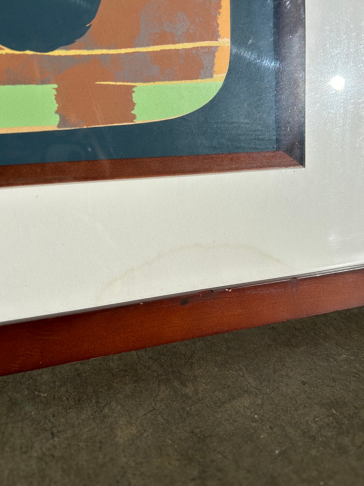 Georges Braque Abstract Still Life Woodcut on Paper, Circa 1950s, Signed