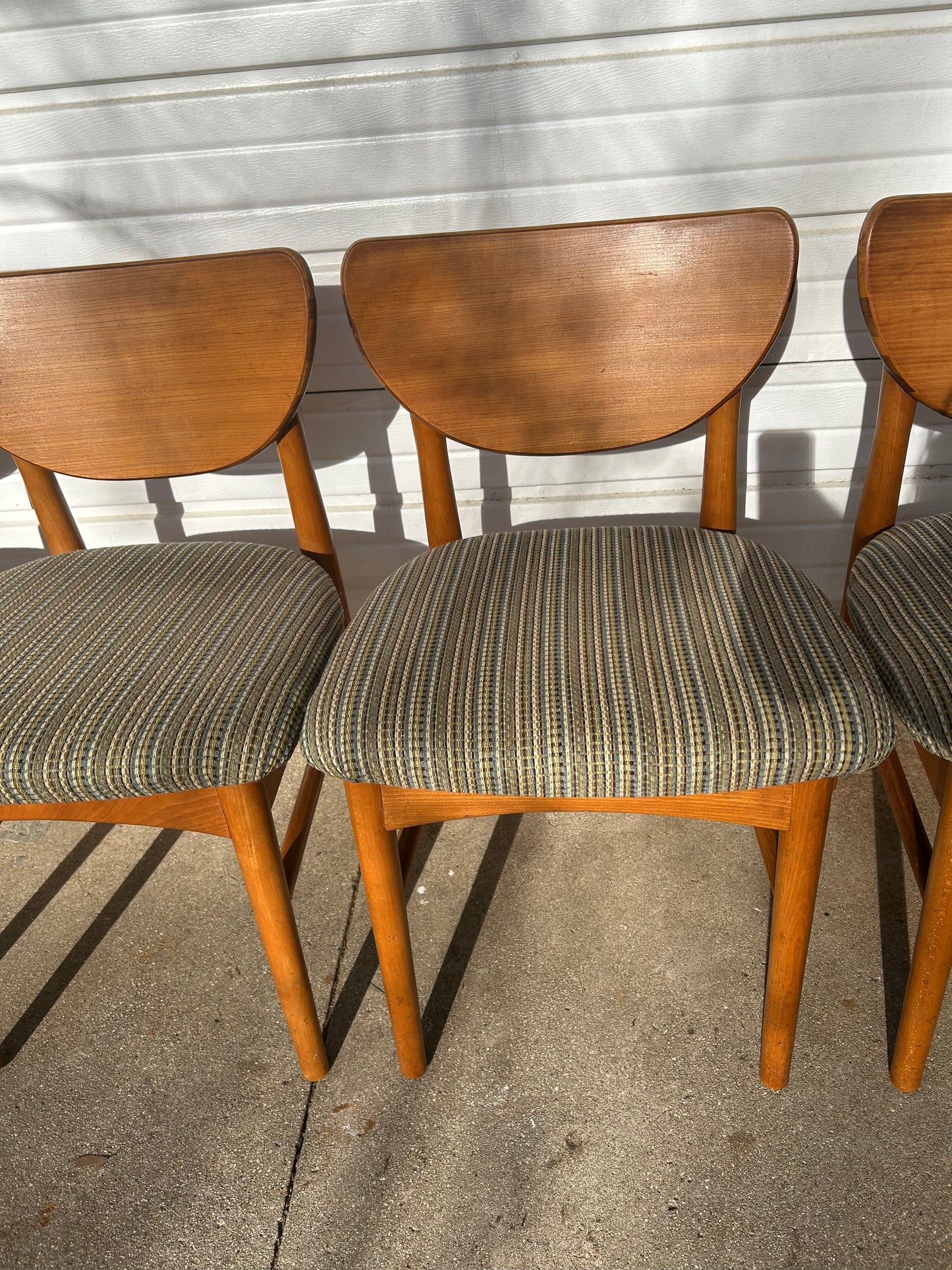 (4) MCM Jentique Teakwood Dining Chairs