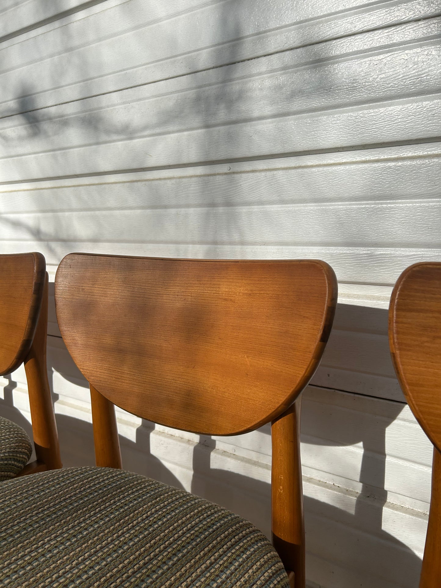 (4) MCM Jentique Teakwood Dining Chairs