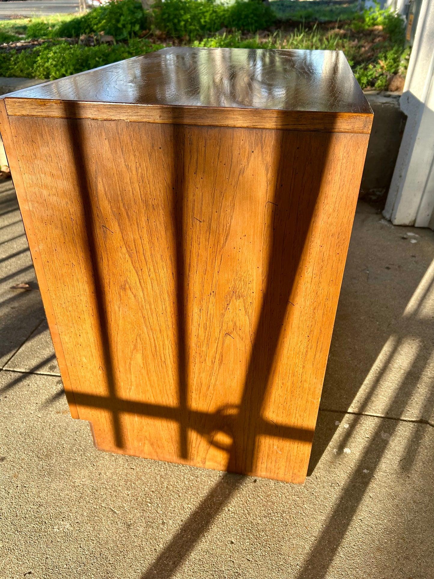 Mid Century Starburst Brutalist Nightstand/End Table