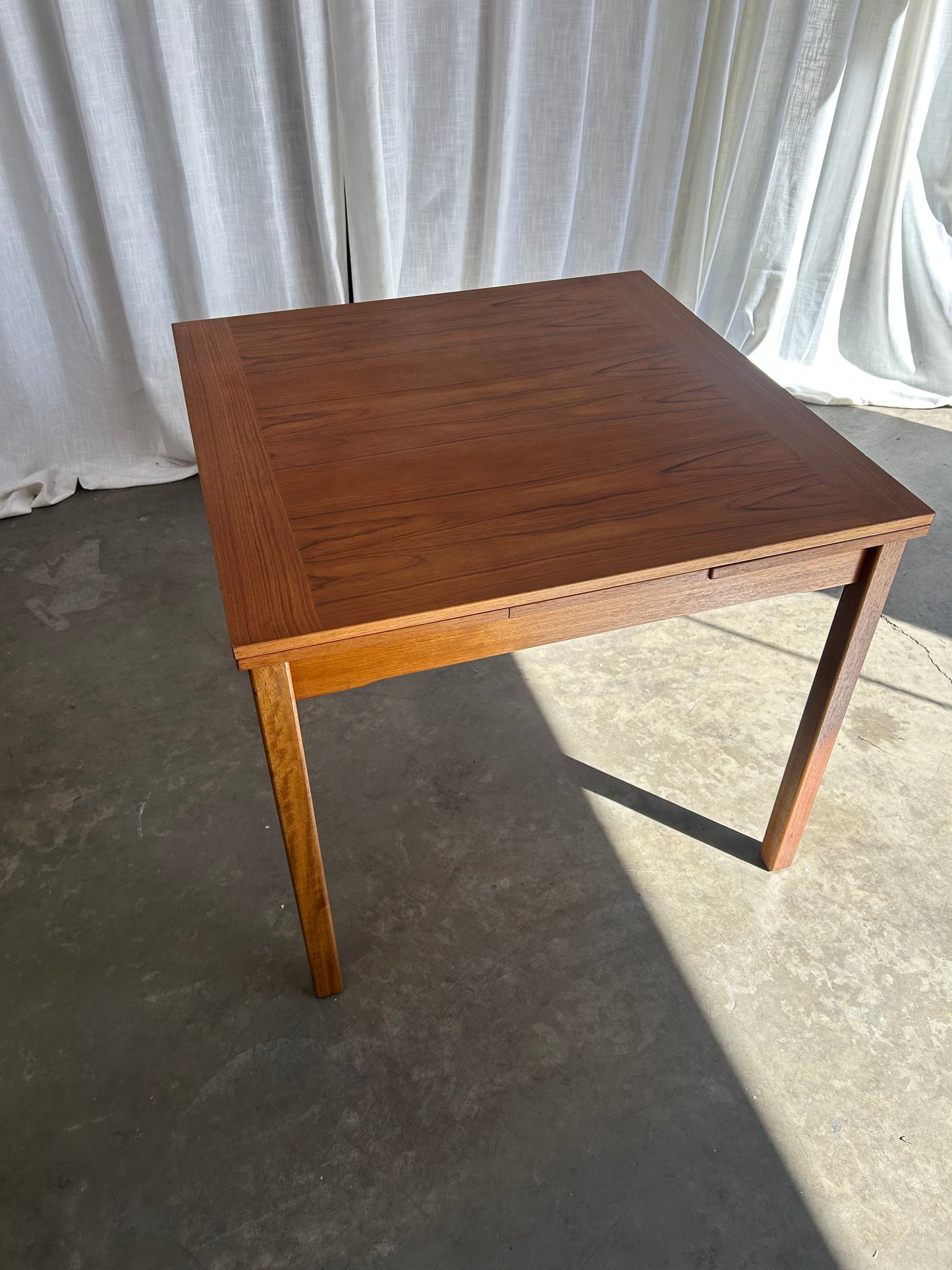 Vintage Danish Teak Extendable Dining Table
