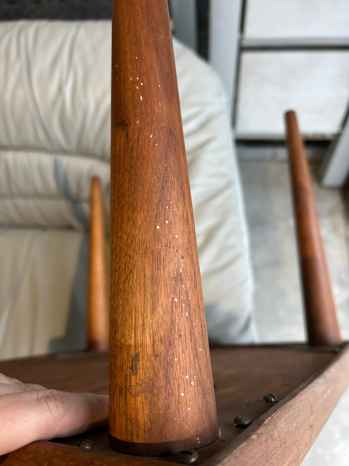 Mid Century Teak Tiled Coffee or Side Table