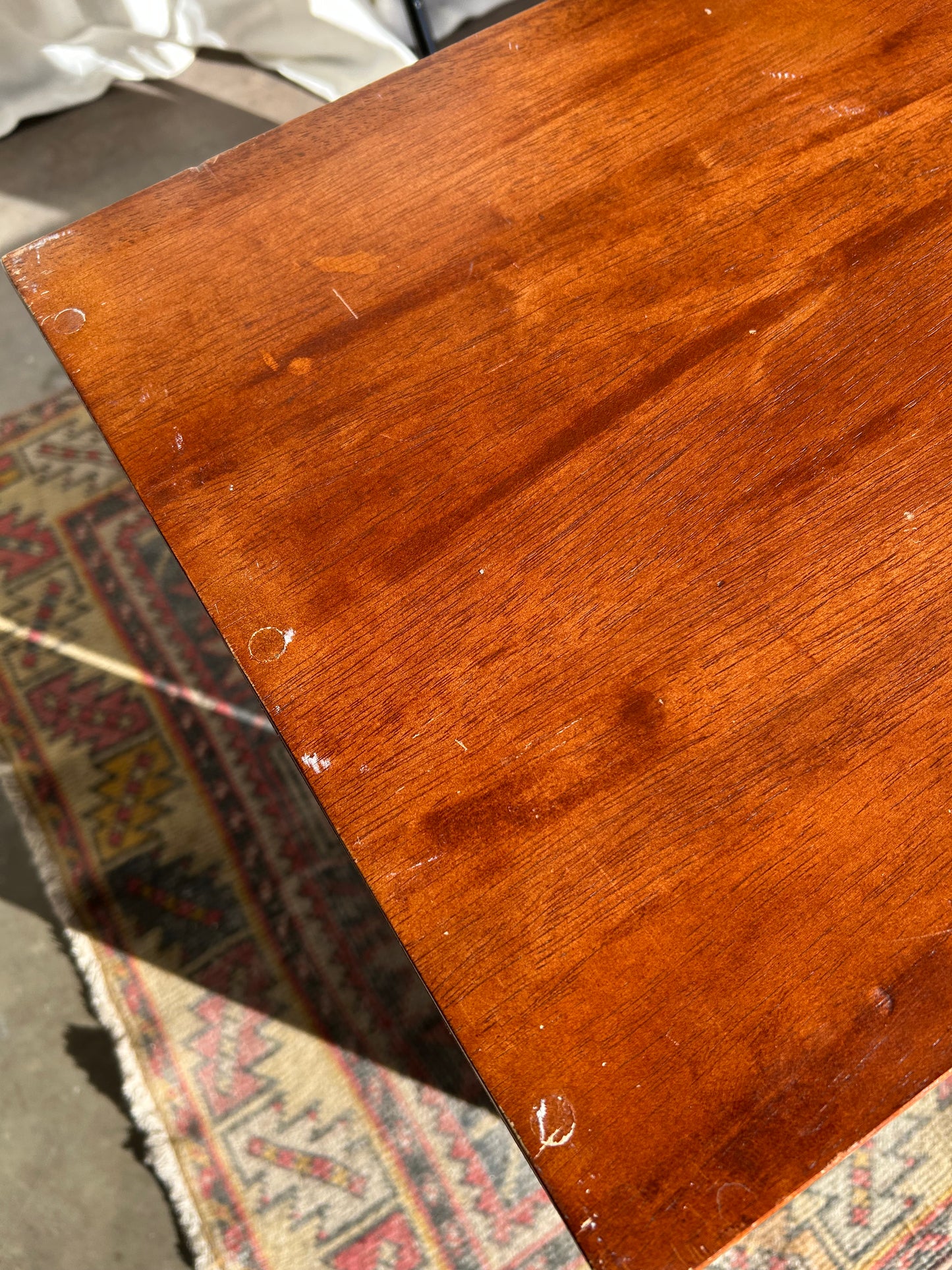 Set of 2 Modular Solid Wood Vintage Puzzle Shelves