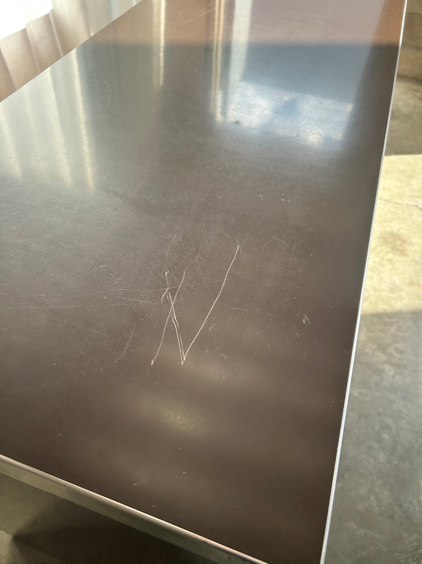 Chocolate Lacquer & Chrome Pierre Cardin Credenza, Circa 1970s