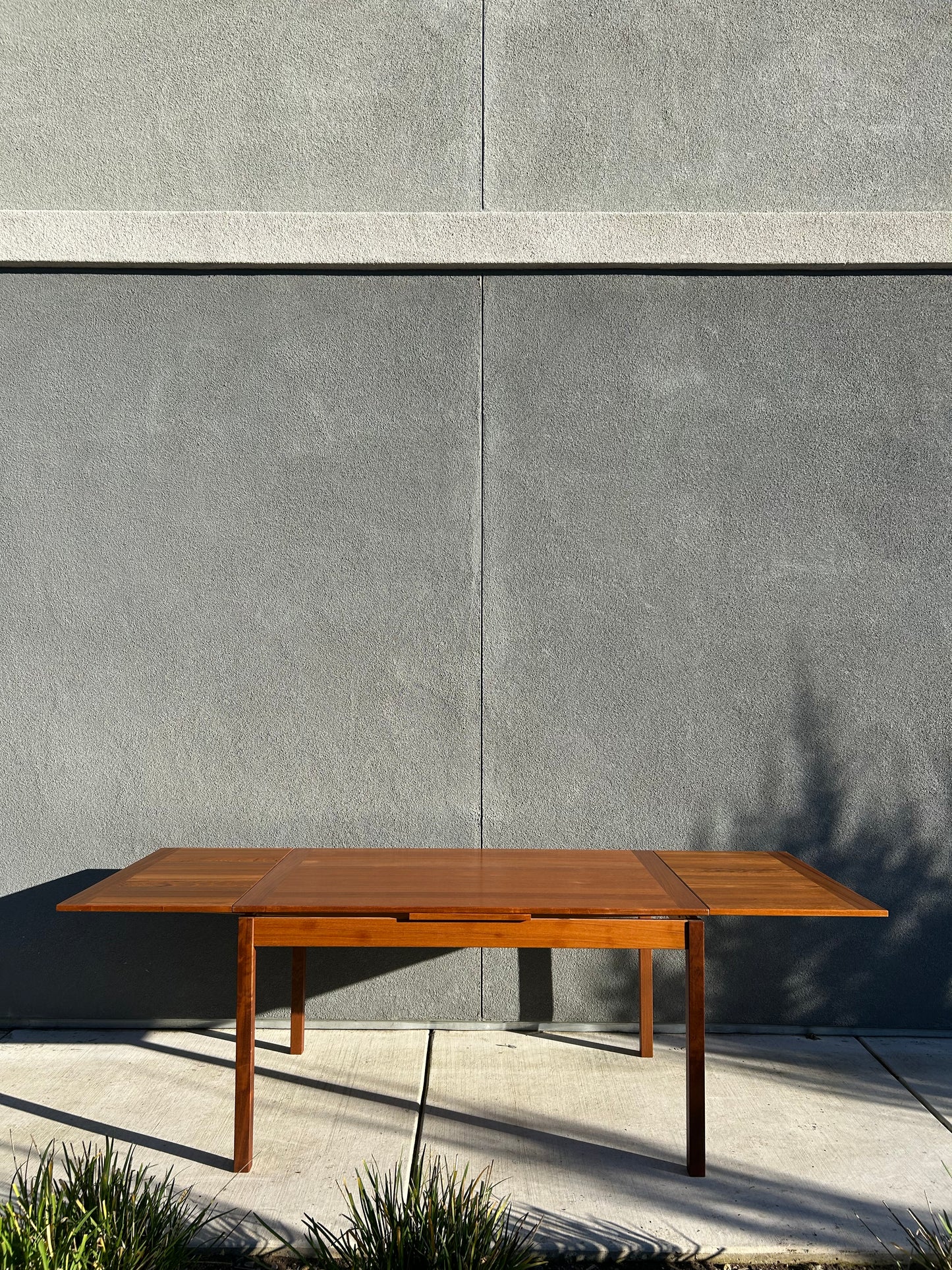 Danish Teak Expandable Dining Table By Ansager Mobler, Circa 1960s