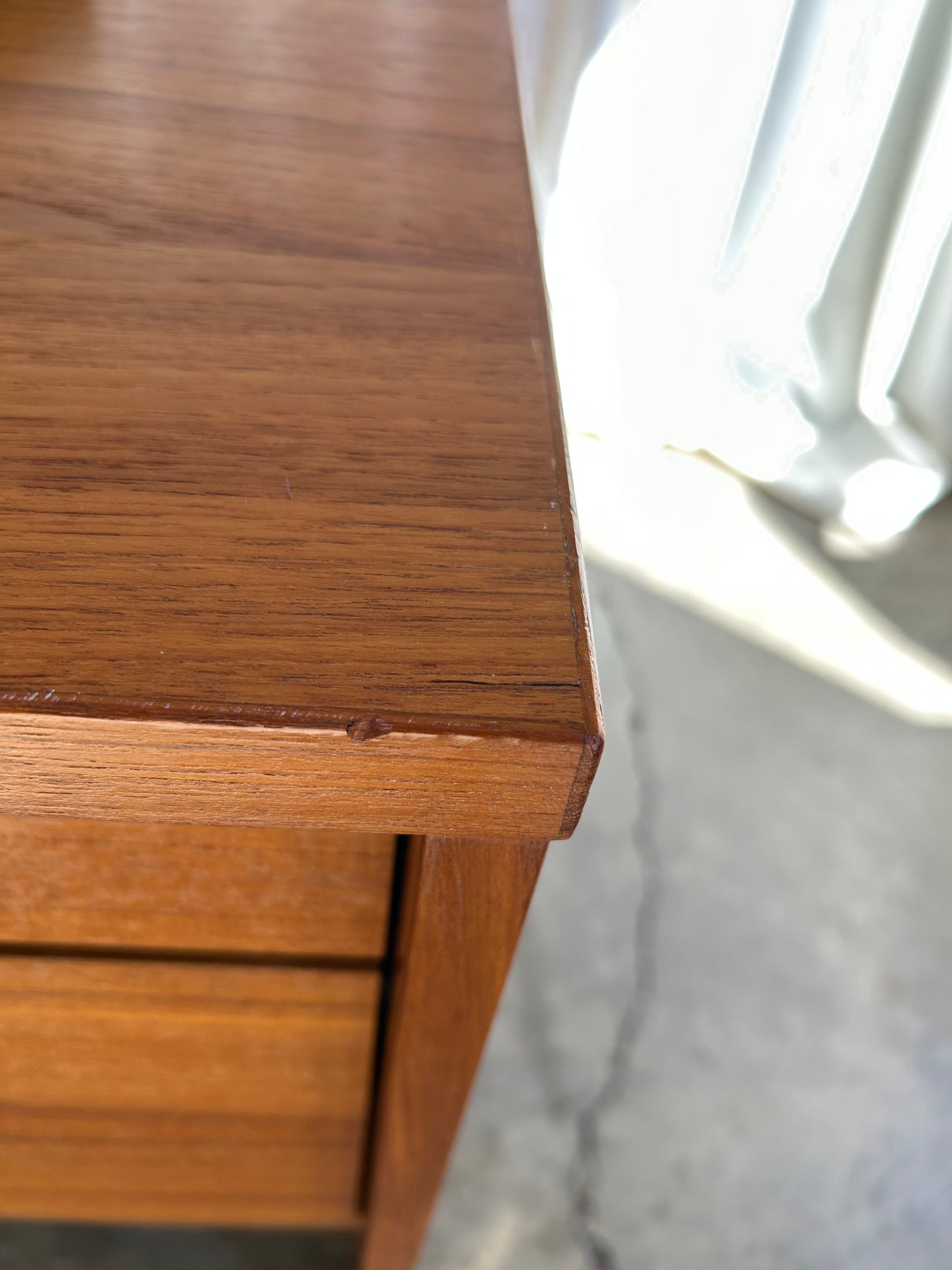 Large Danish Teak MCM Waterfall Desk and Poul Volther for Frem Rojle Chair