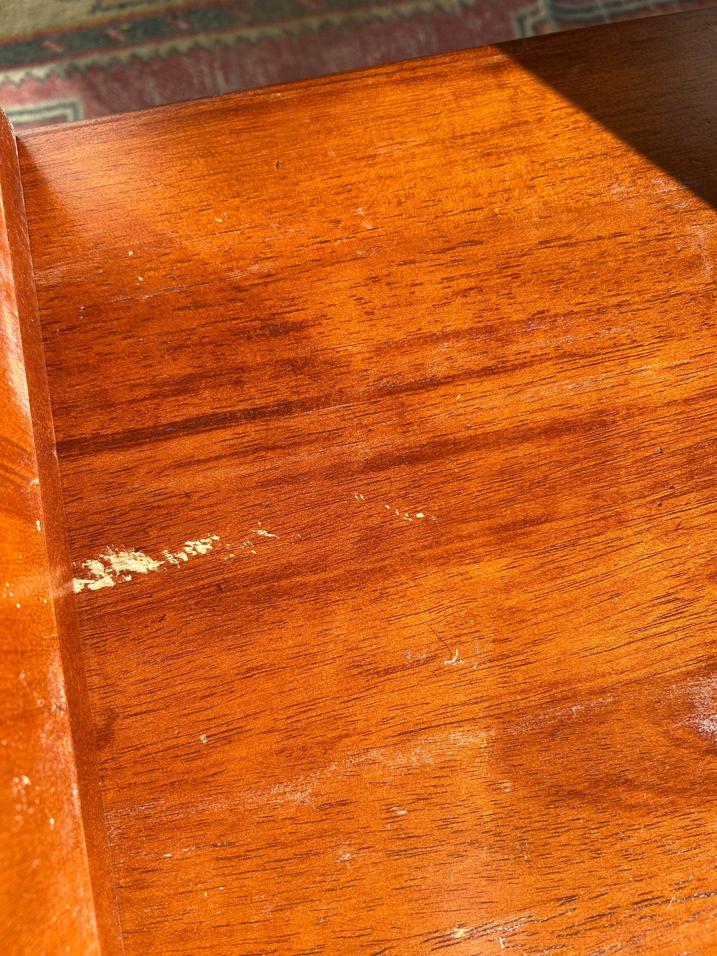 Set of 2 Modular Solid Wood Vintage Puzzle Shelves