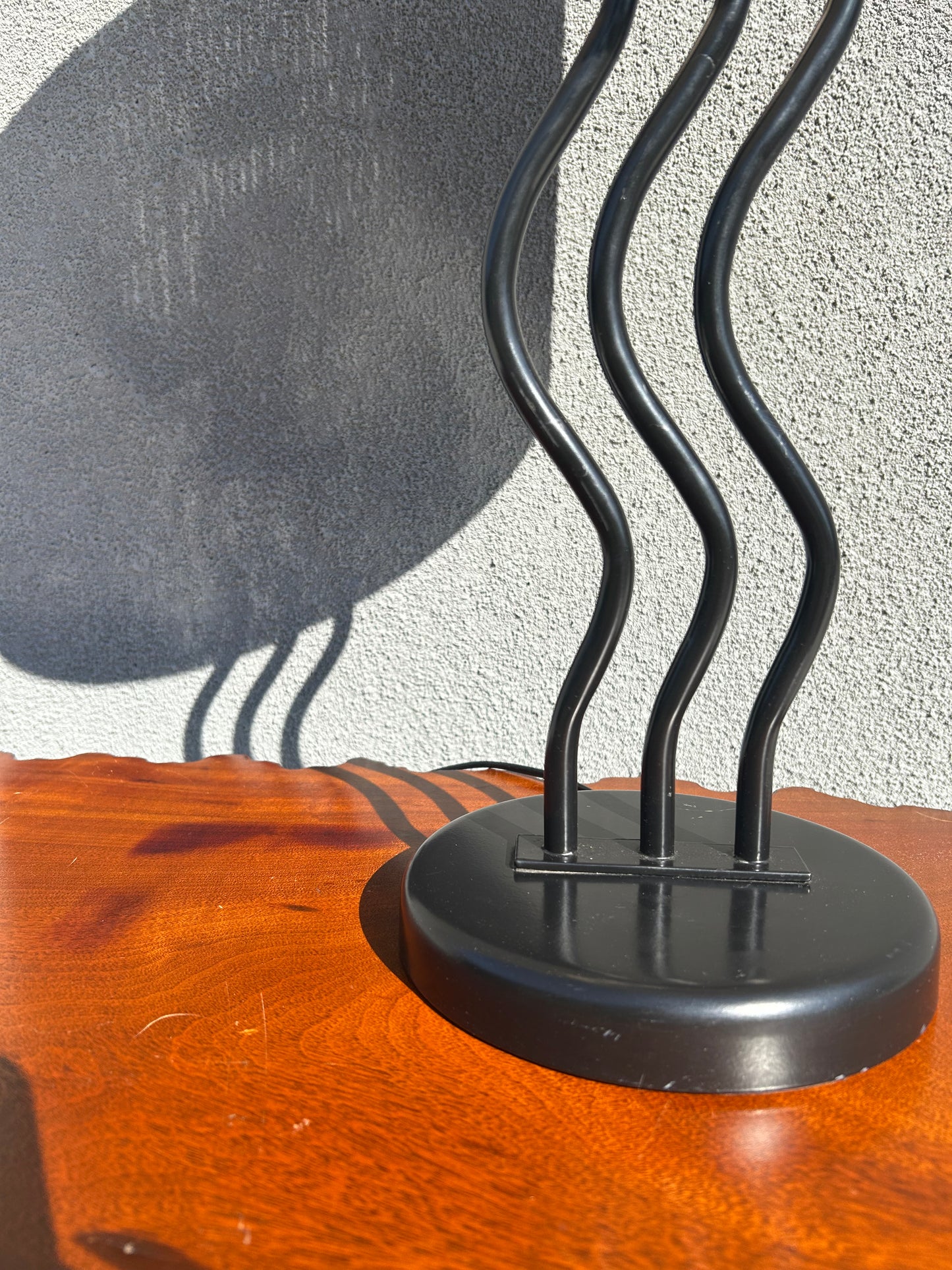 Post Modern Squiggle Table Lamp, Circa 1980s
