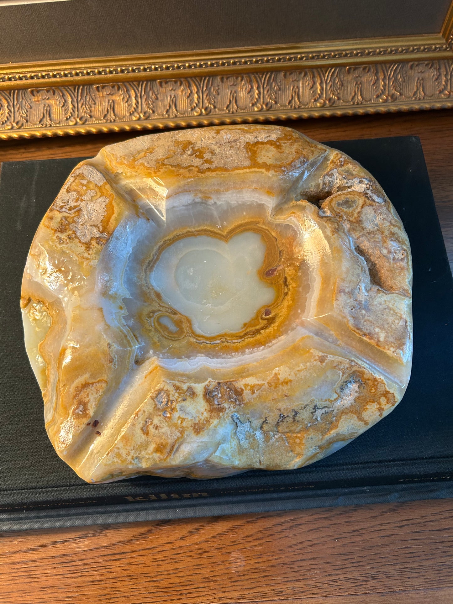 Large Vintage Marble Ashtray