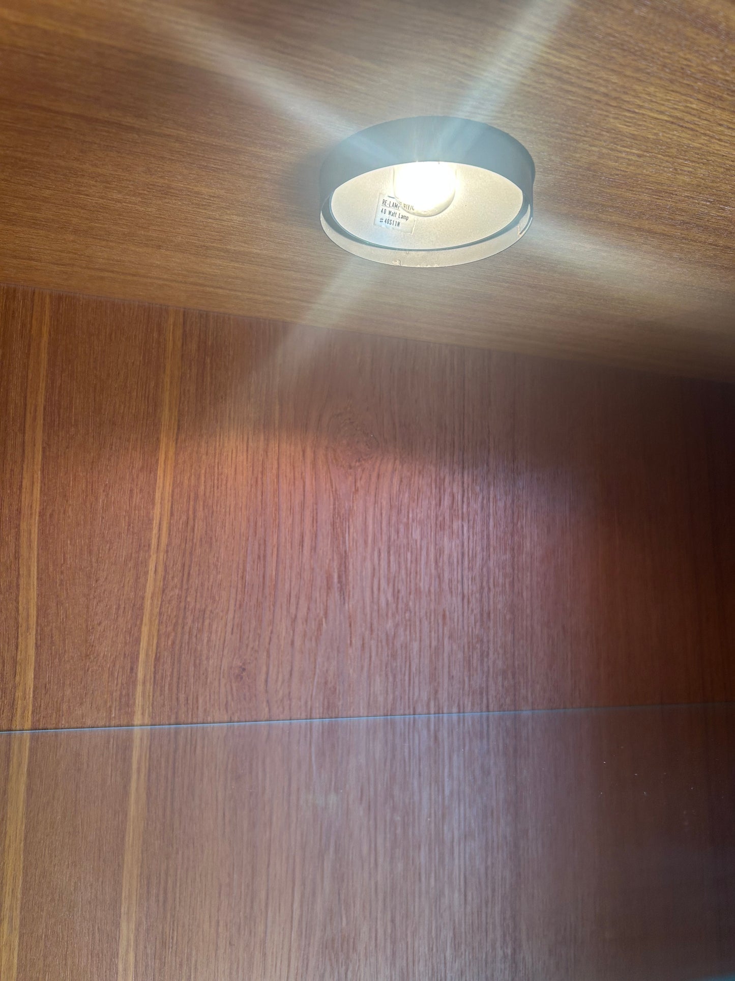 MCM Teak 3-Piece Lighted Hutch Cabinet by Mobican, Canada, Circa 1980s