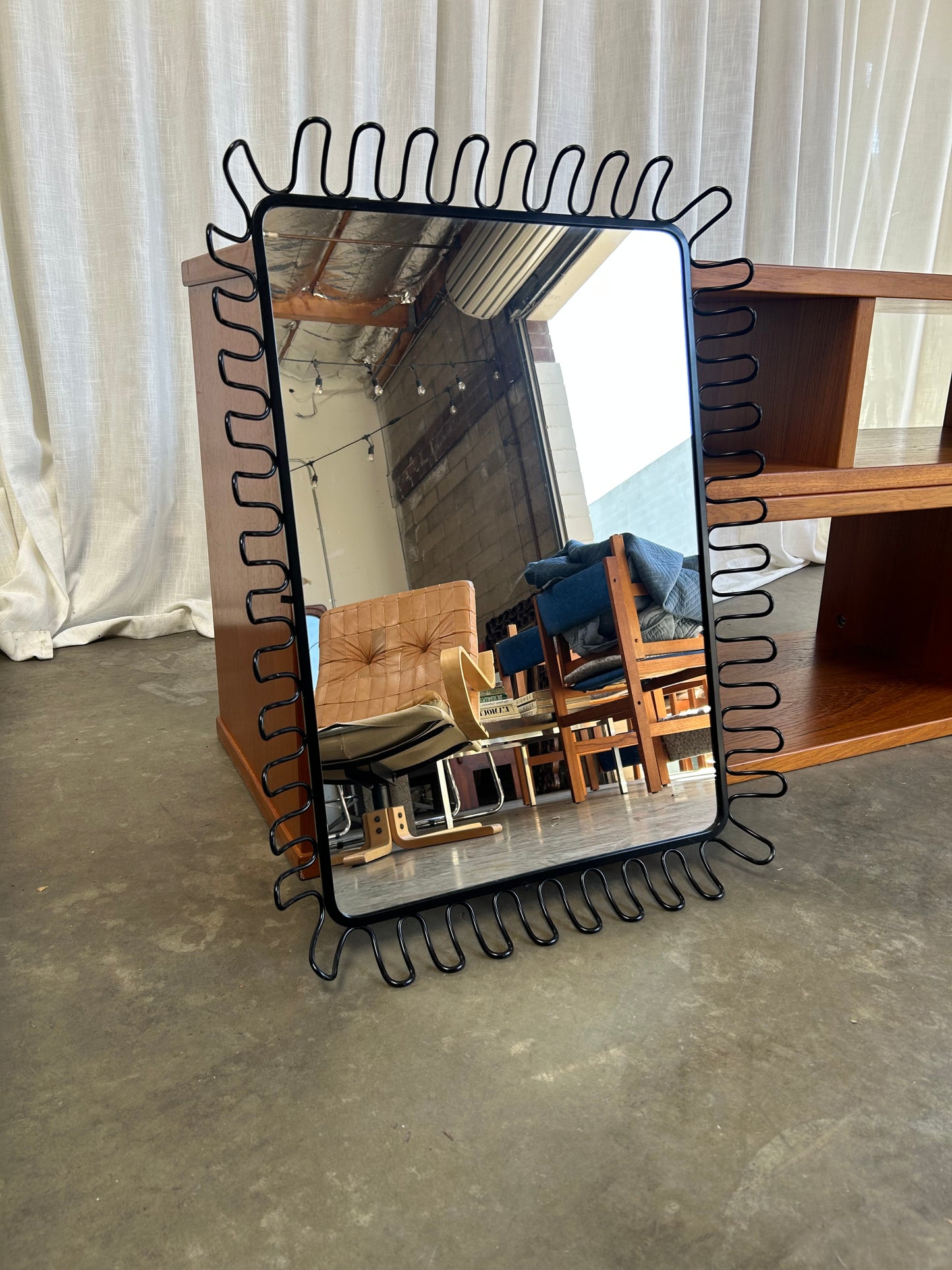 Vintage IKEA Mandal Wall Mirror by Francis Cayouette, Circa 1999