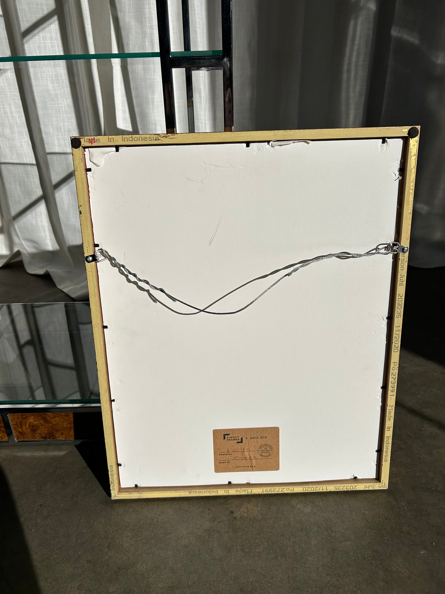 Vintage Multi-Media Abstract Collage, Circa 1970s