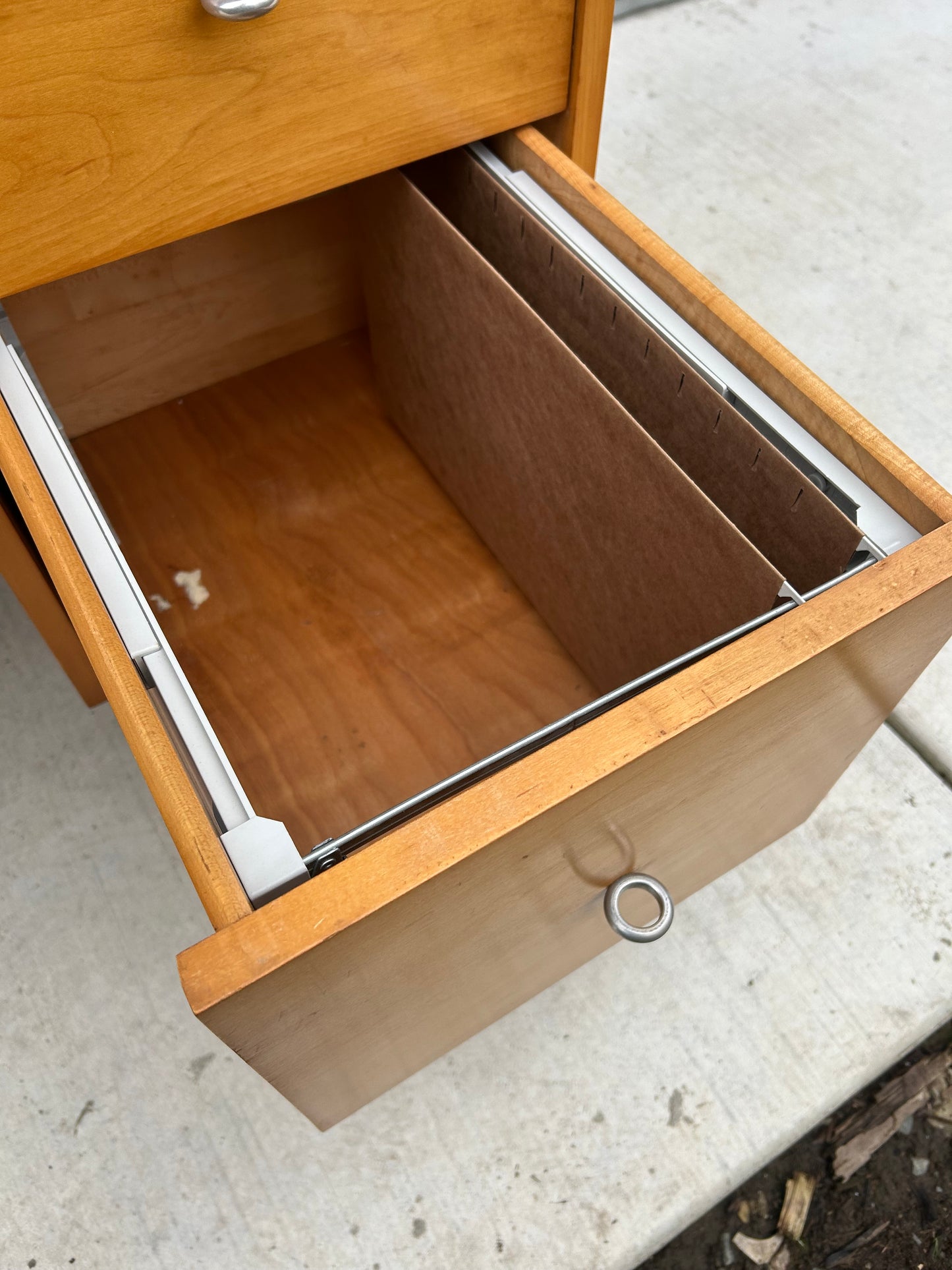 Paul McCobb for Winchendon Maple Double Pedestal Desk, Circa 1950s