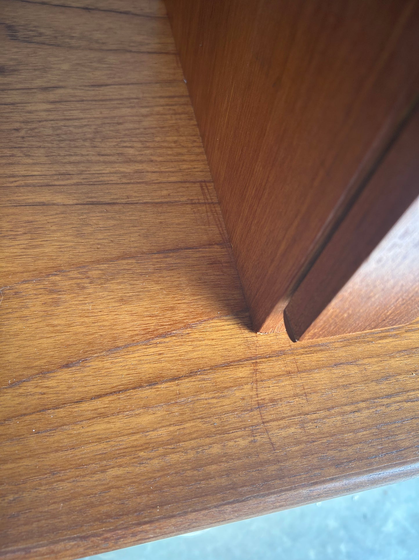 MCM Teak 3-Piece Lighted Hutch Cabinet by Mobican, Canada, Circa 1980s